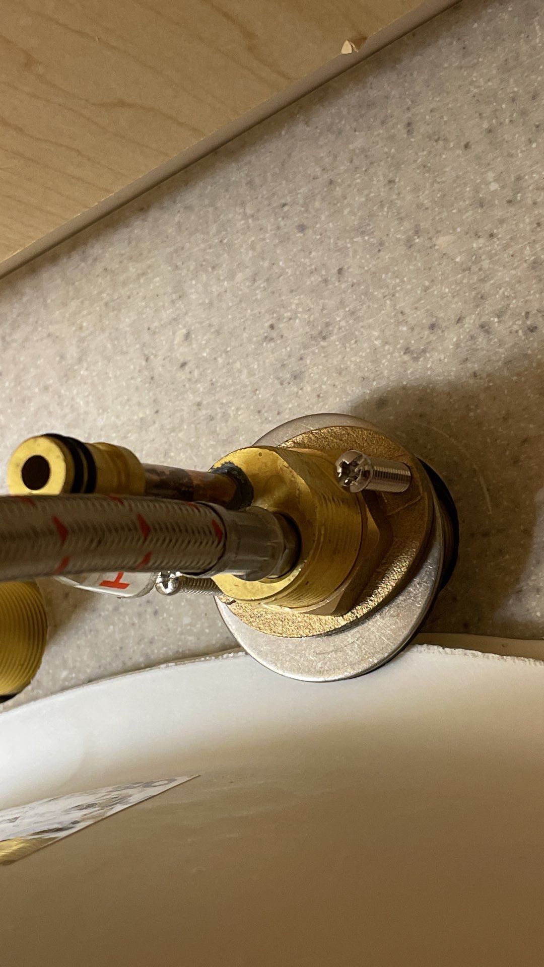 Bathroom Remodel using Customer Supplied Faucets by Stake Plumbing and Heating