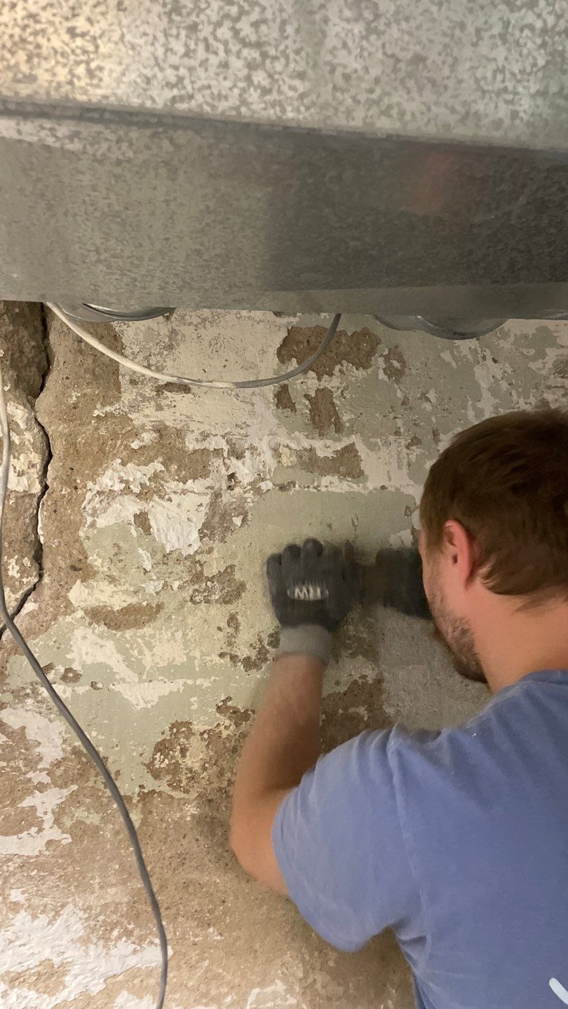 Foundation Restoration for Christian by Waterproofing Northeast