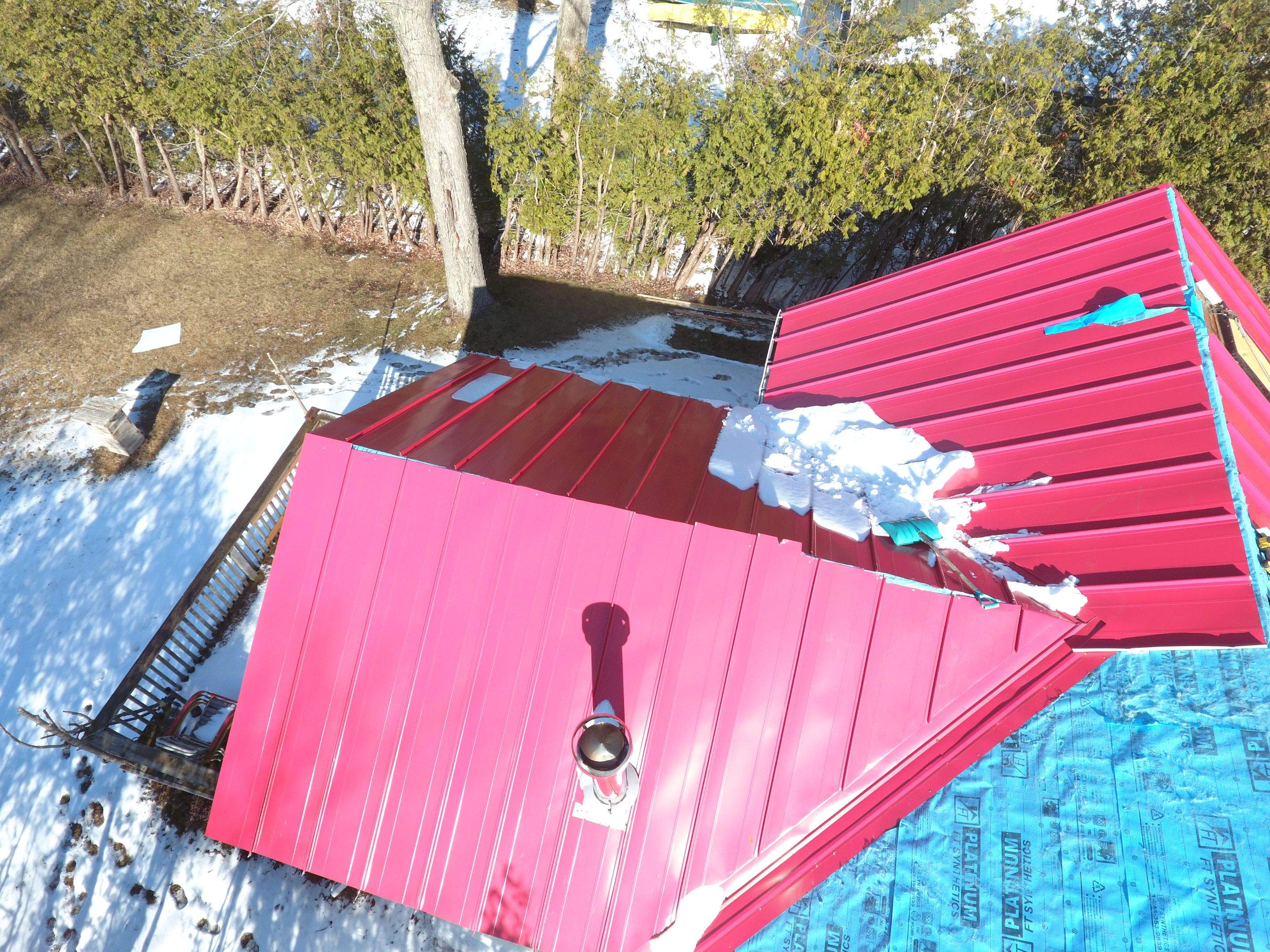 Roof Replacement using 16" Standing Seam Panels by Jay Carter Roofing & Sheet Metal