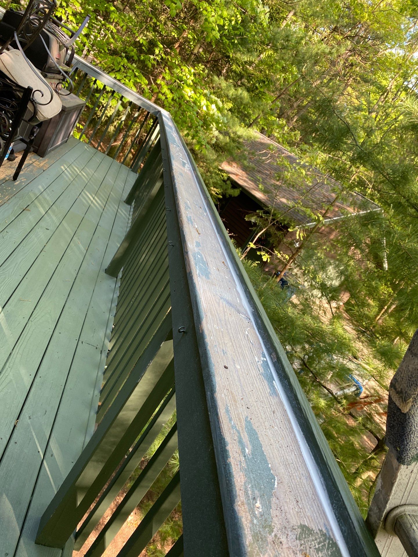 Stained deck and Pressure wash by Gordon Painting
