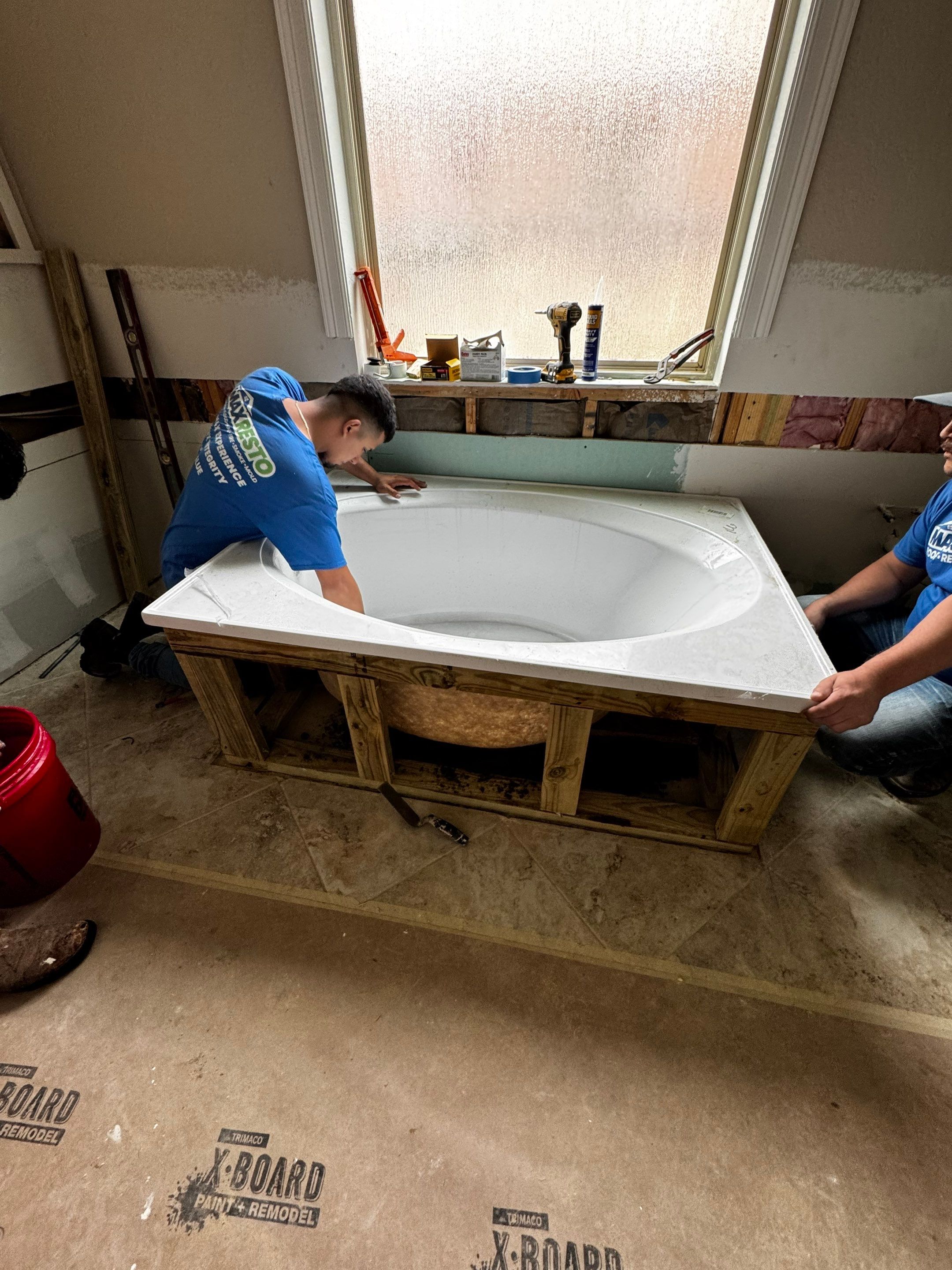 Hidden Plumbing Leak & Bathroom Restoration โ Tomball, TX by MaxResto