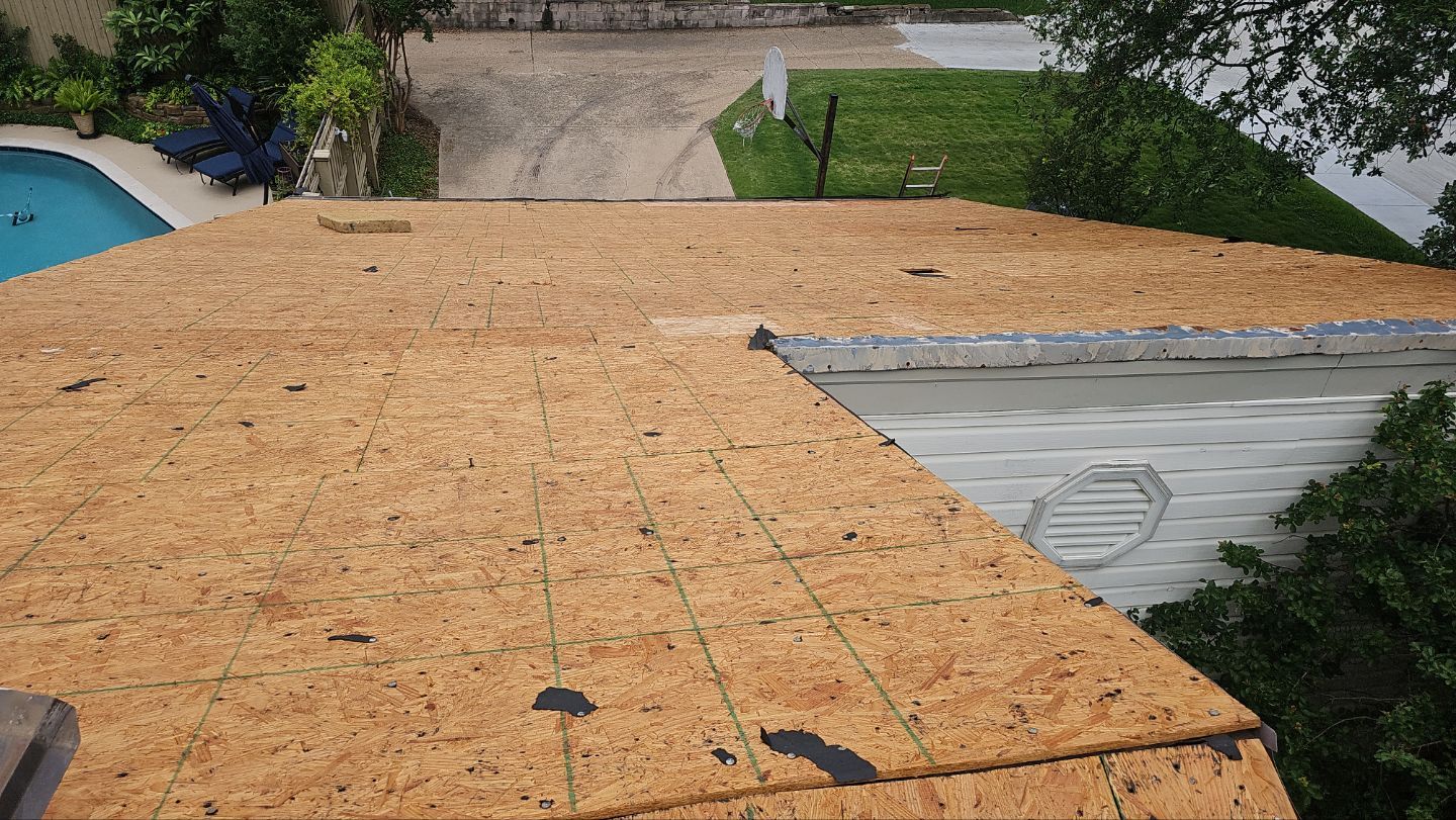 Lake Highlands Roof Replacement Below 4/12 Pitch by Bert Roofing Inc