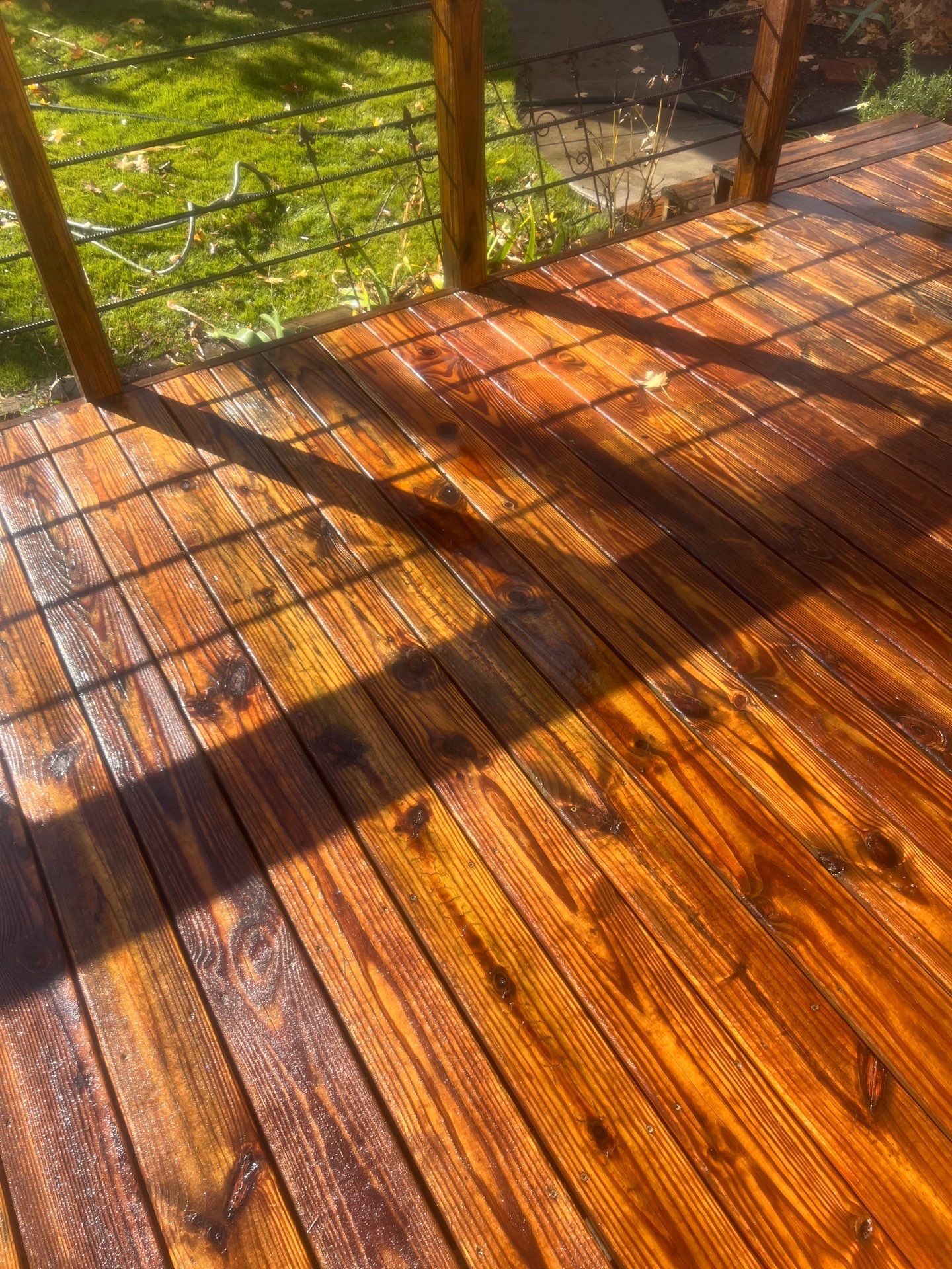 Weathered Deck using Wood Sealant by DuraSeal