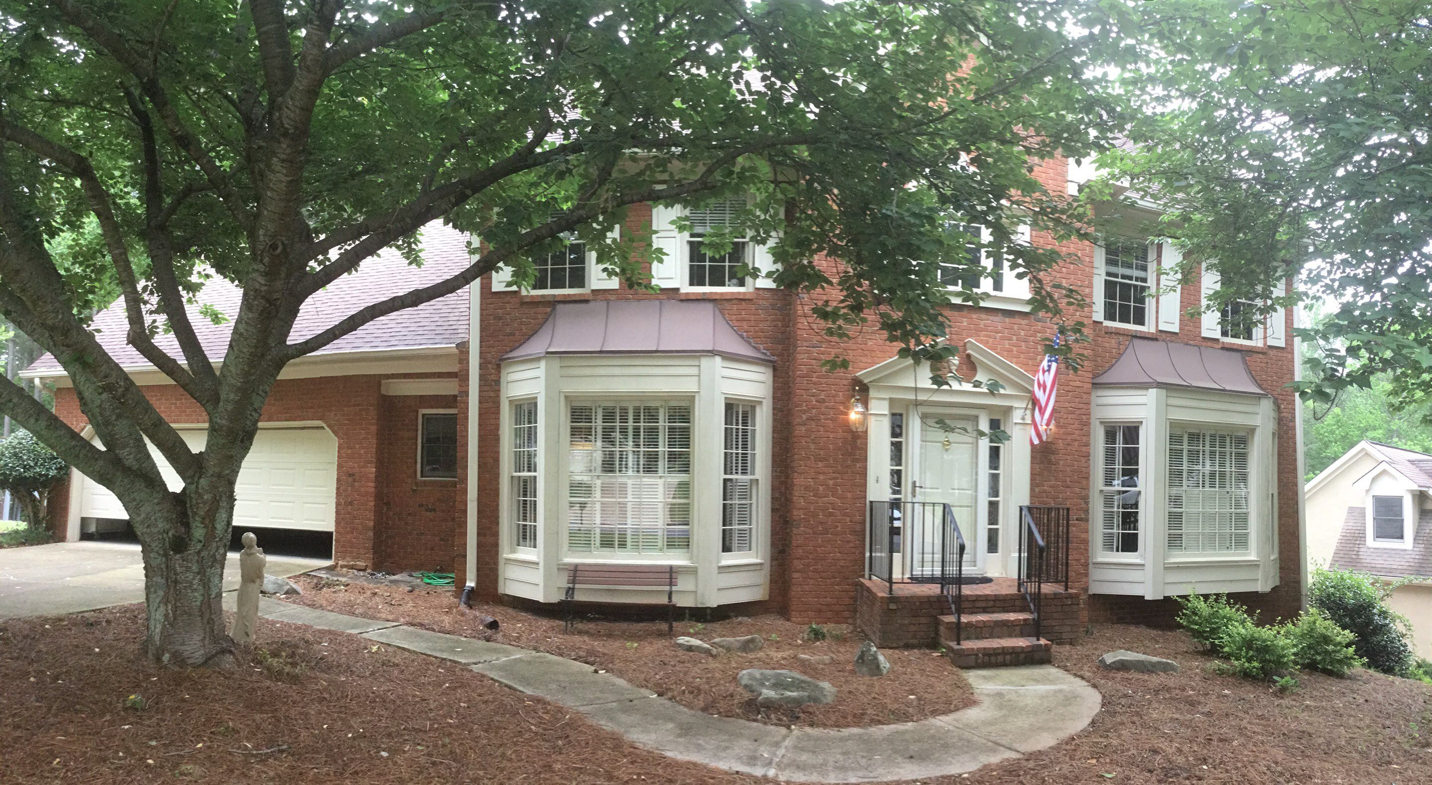 Exterior Painting and Bay Window Upgrades in Alpharetta by Swift Home Renovations