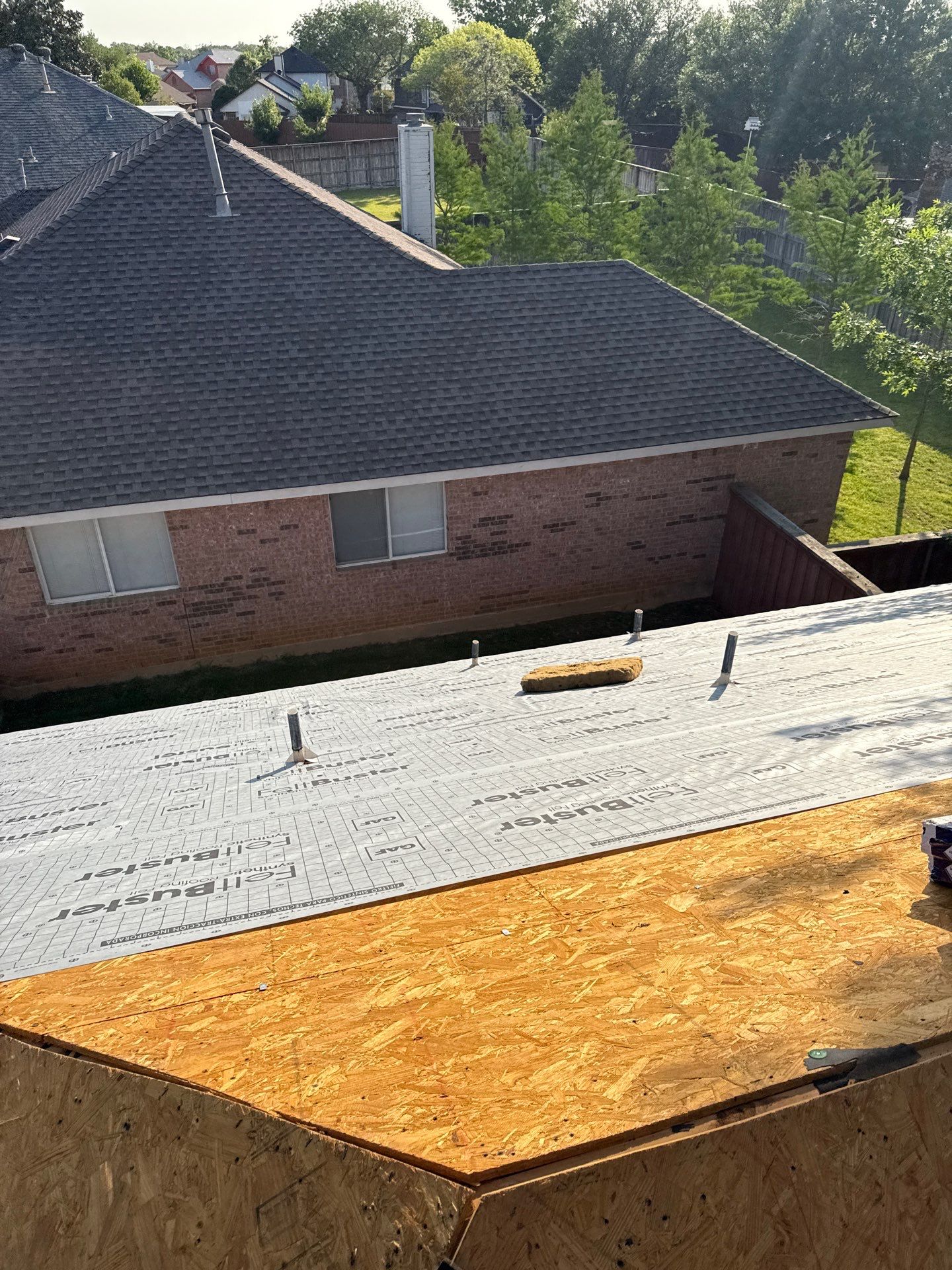 Project in Lewisville  by Zeus Exteriors