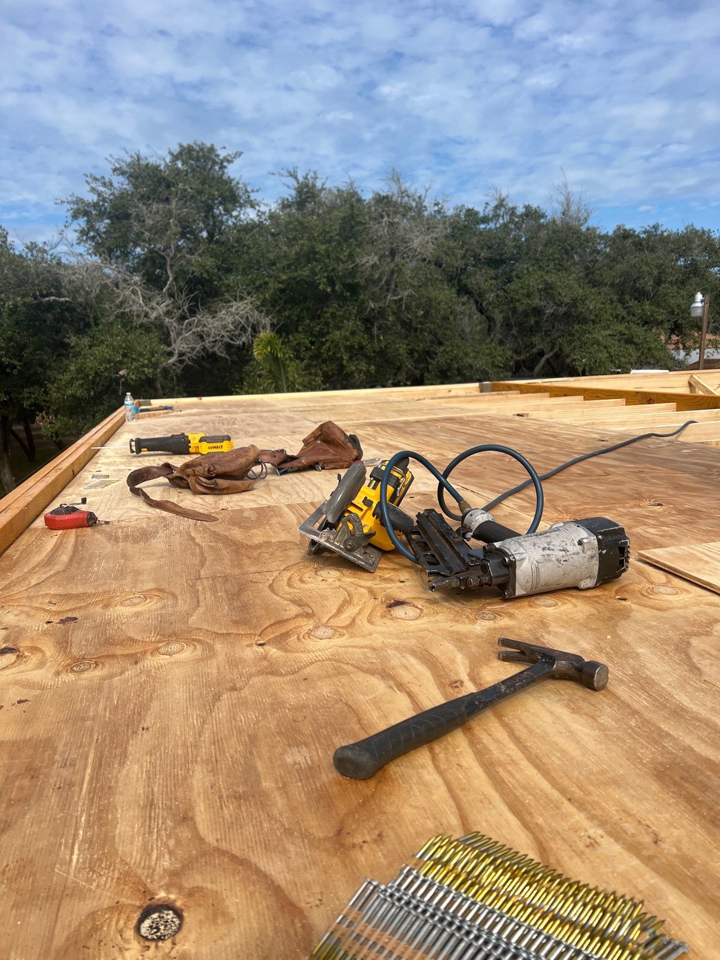 Poolside Pink Top by Bayfront Roofing and Construction