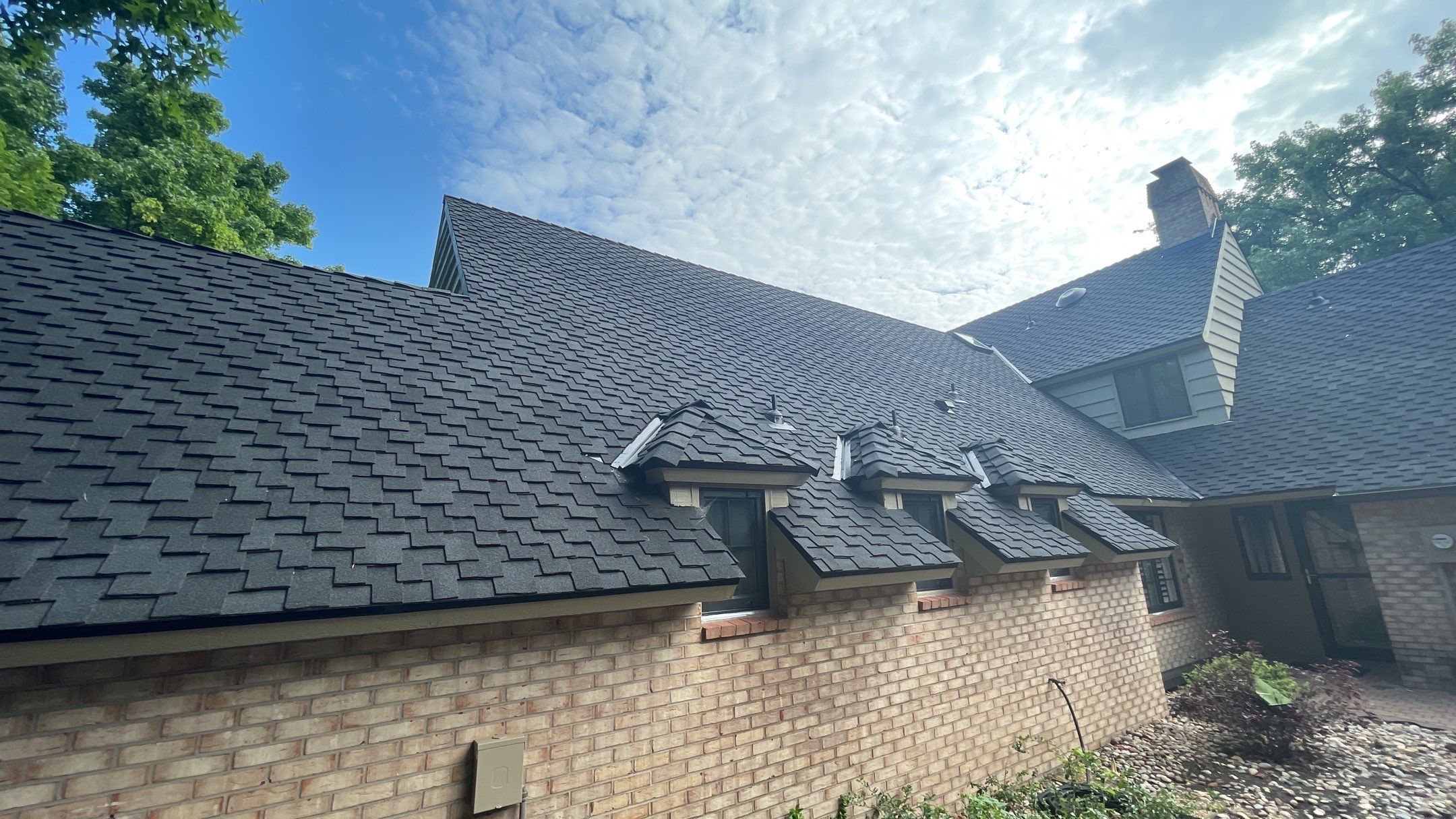 Residential Roofing Installation using CertainTeed Presidential Impact Resistant by Eaton Roofing