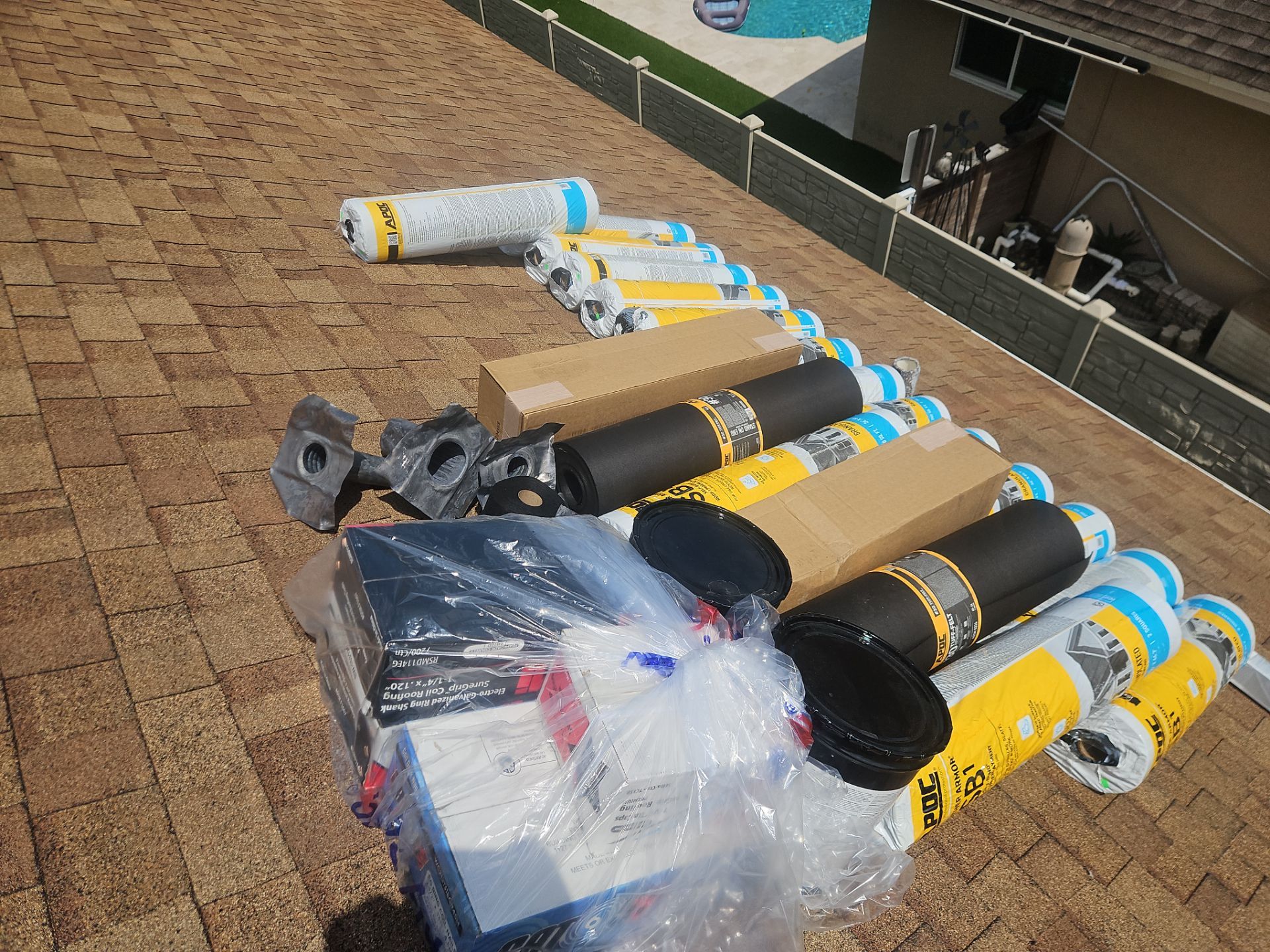 Residential Roofing Installation using GAF by BLUES BROTHERS CONSTRUCTION CORP