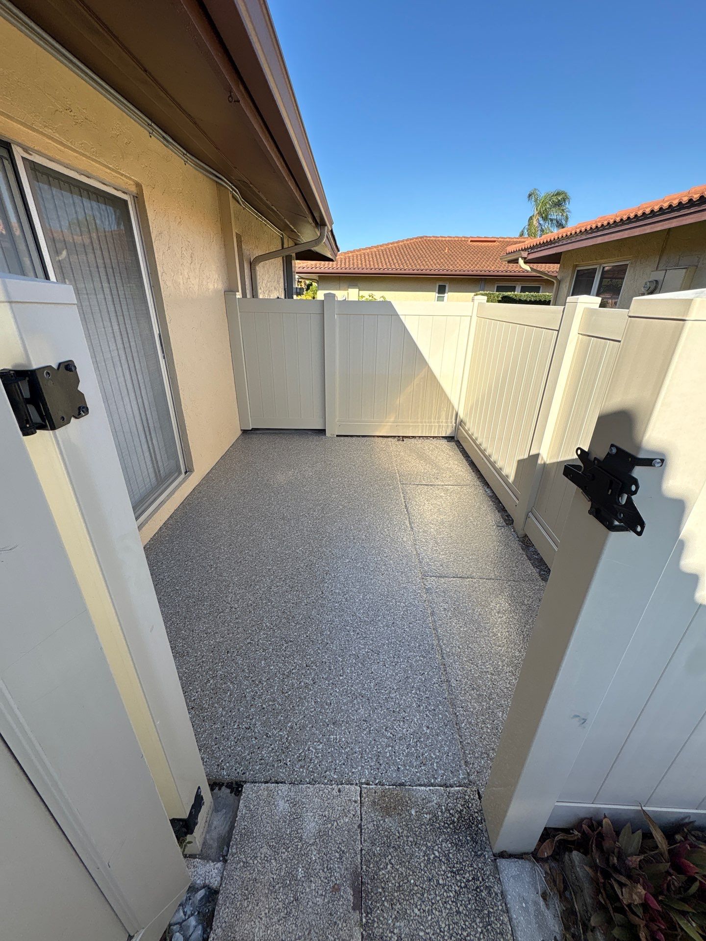 Bradenton, FL Driveway and Patio Epoxy Combination by Performance Floors & Coating