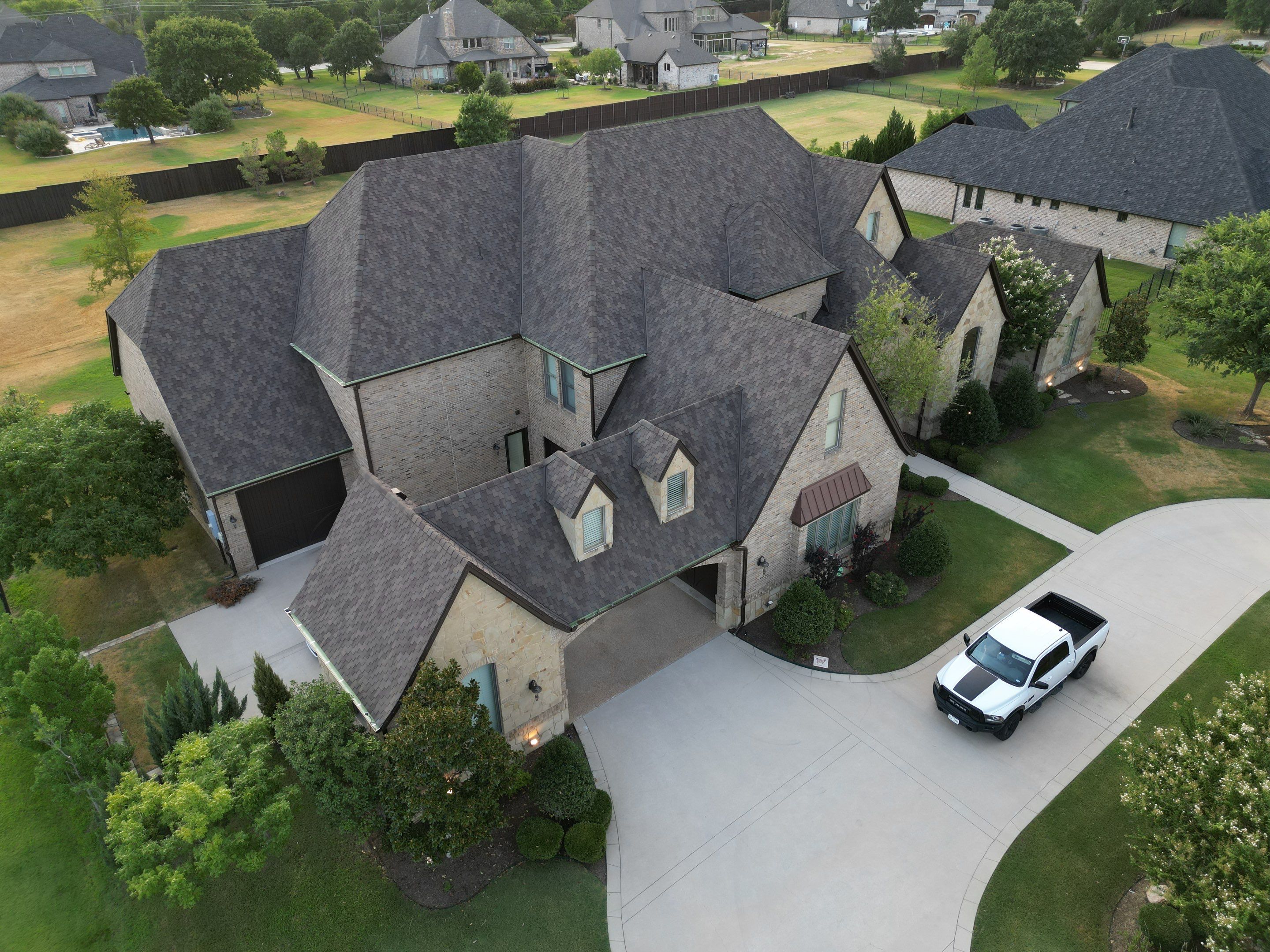 Standing Seam Metal Accent by First Out Roofing 