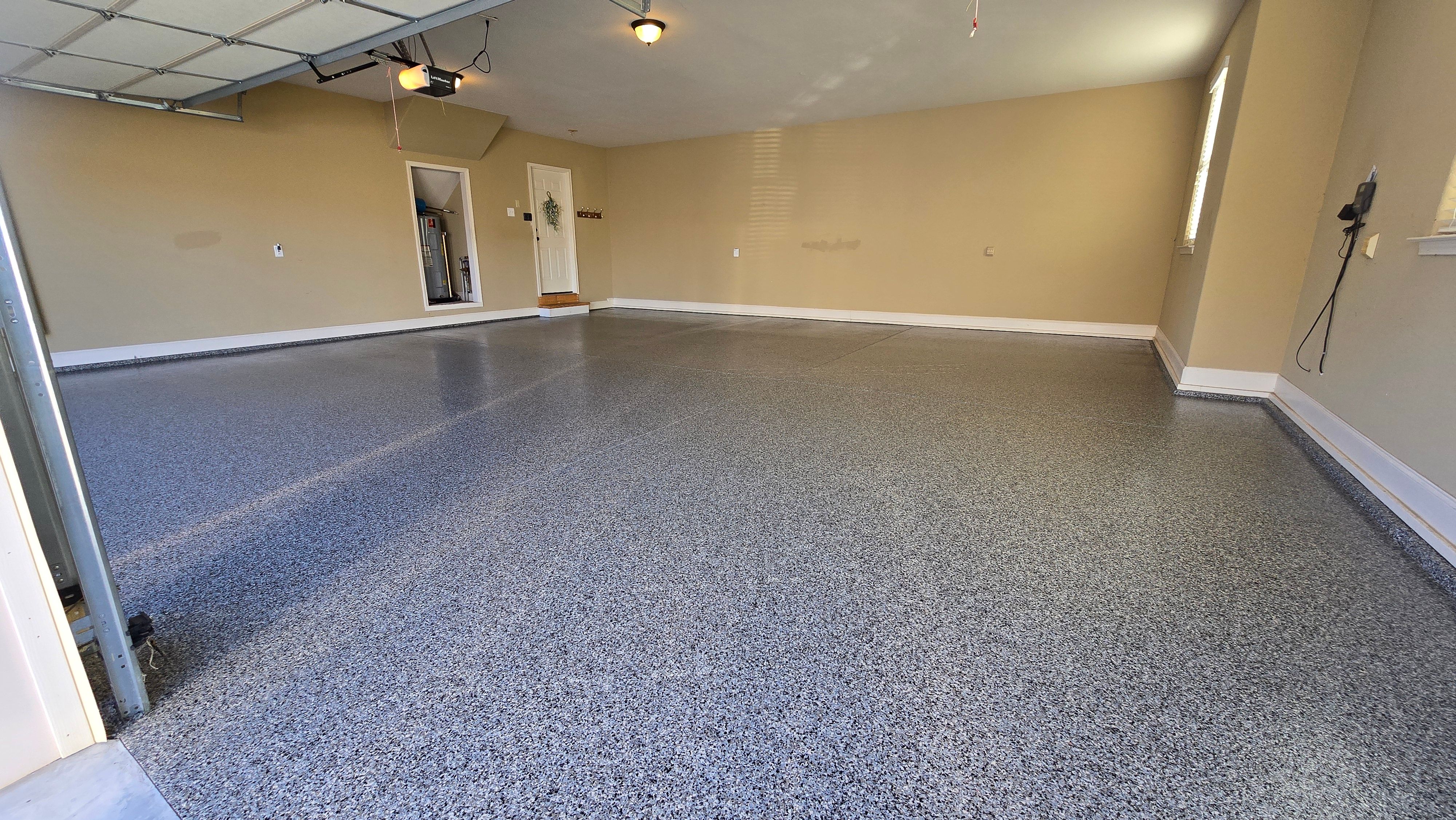 Garage using Morel by Elite Floor Solutions