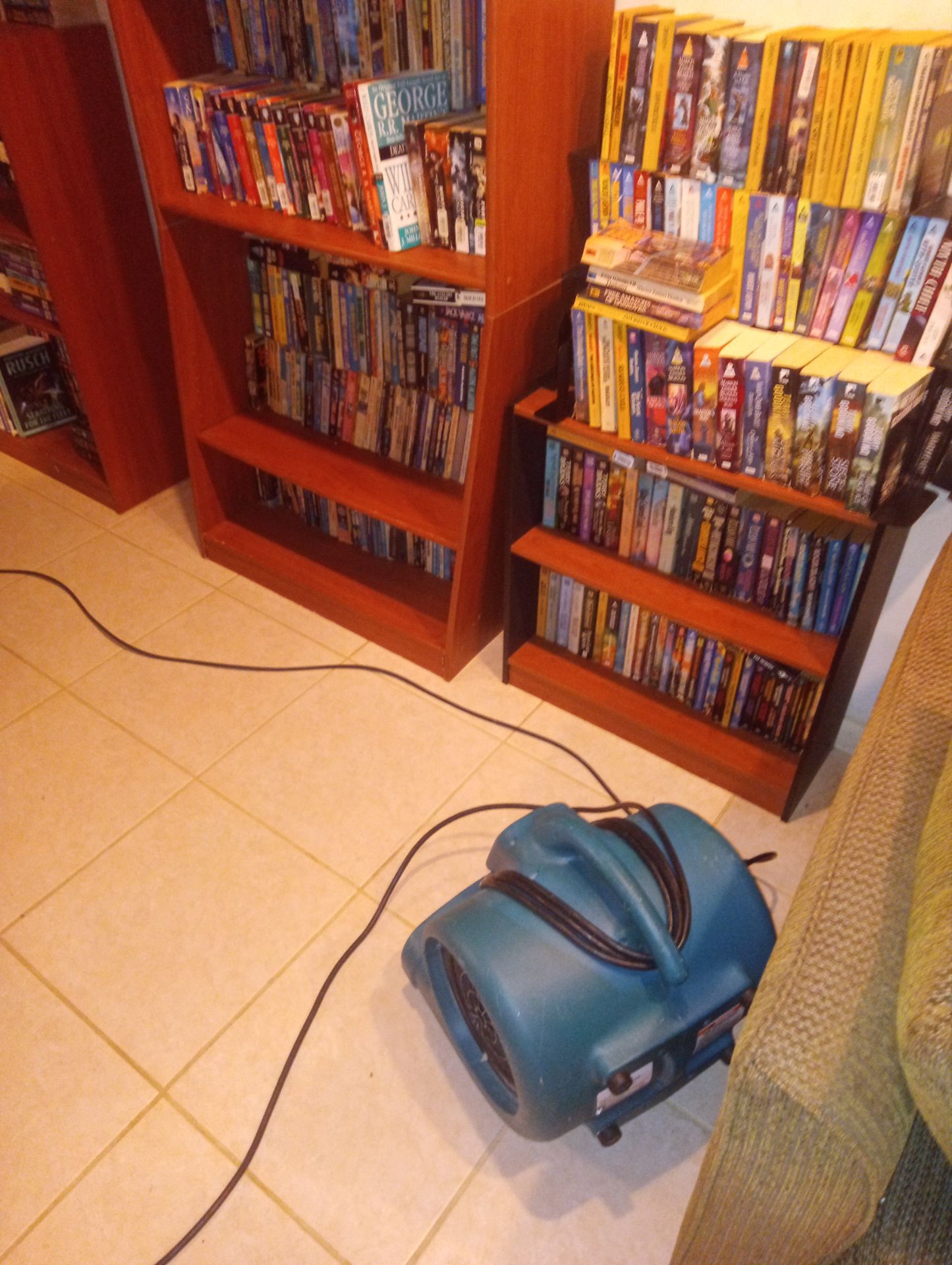 Water damage restoration by SuperClean