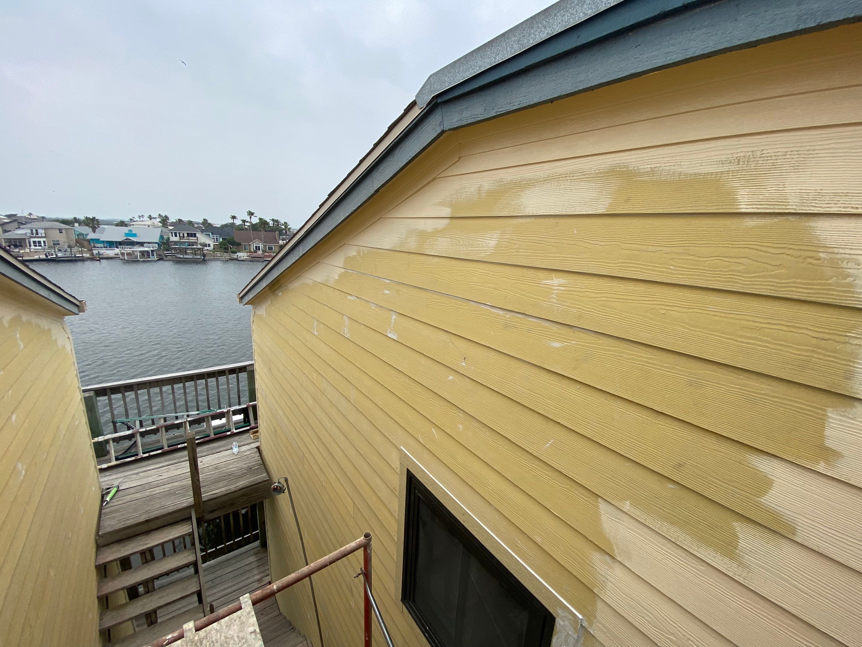 Exterior remodel Fortuna Bay Condos by Bayfront Roofing and Construction