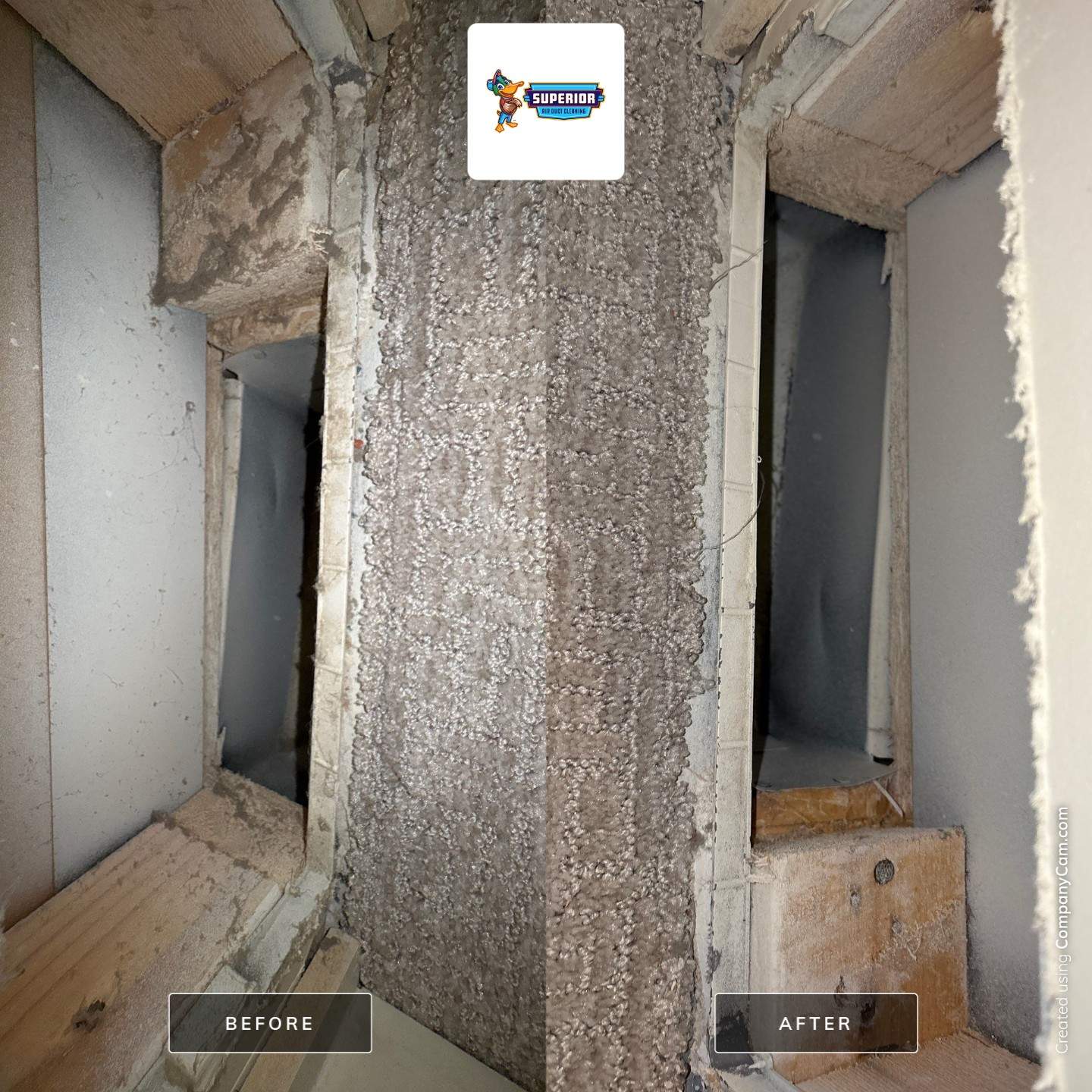 Air Duct Cleaning With a Vacuum Truck in New Castle, PA by Superior Air Duct Cleaning