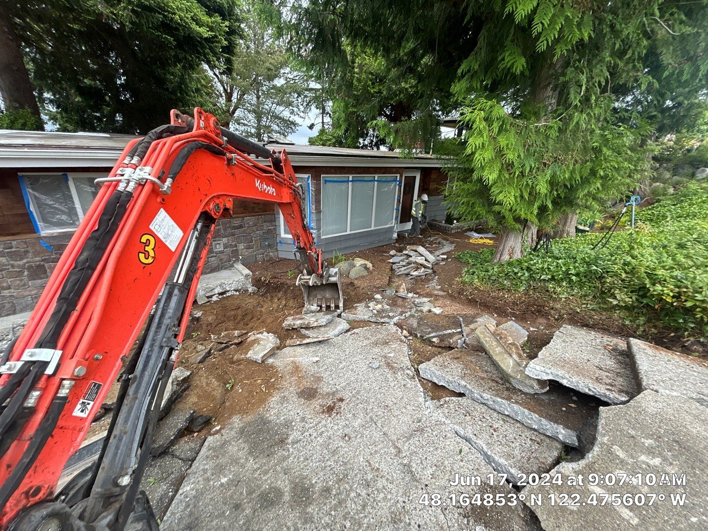 Gerry | Concrete Driveway & Walkway by Jireh Asphalt & Concrete Inc 