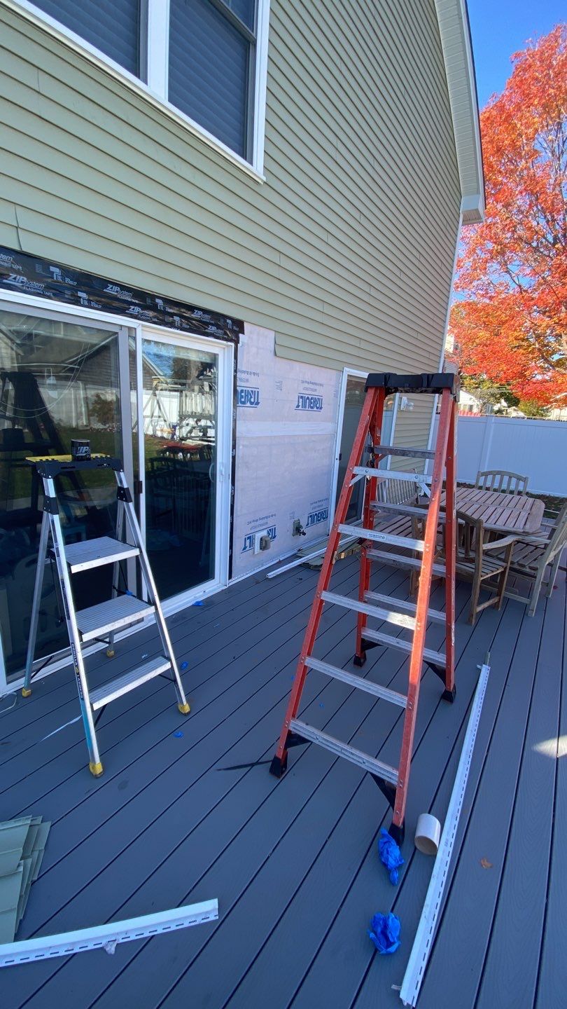 Door Installation using Anderson 4 Patio Door by A Plus Exterior