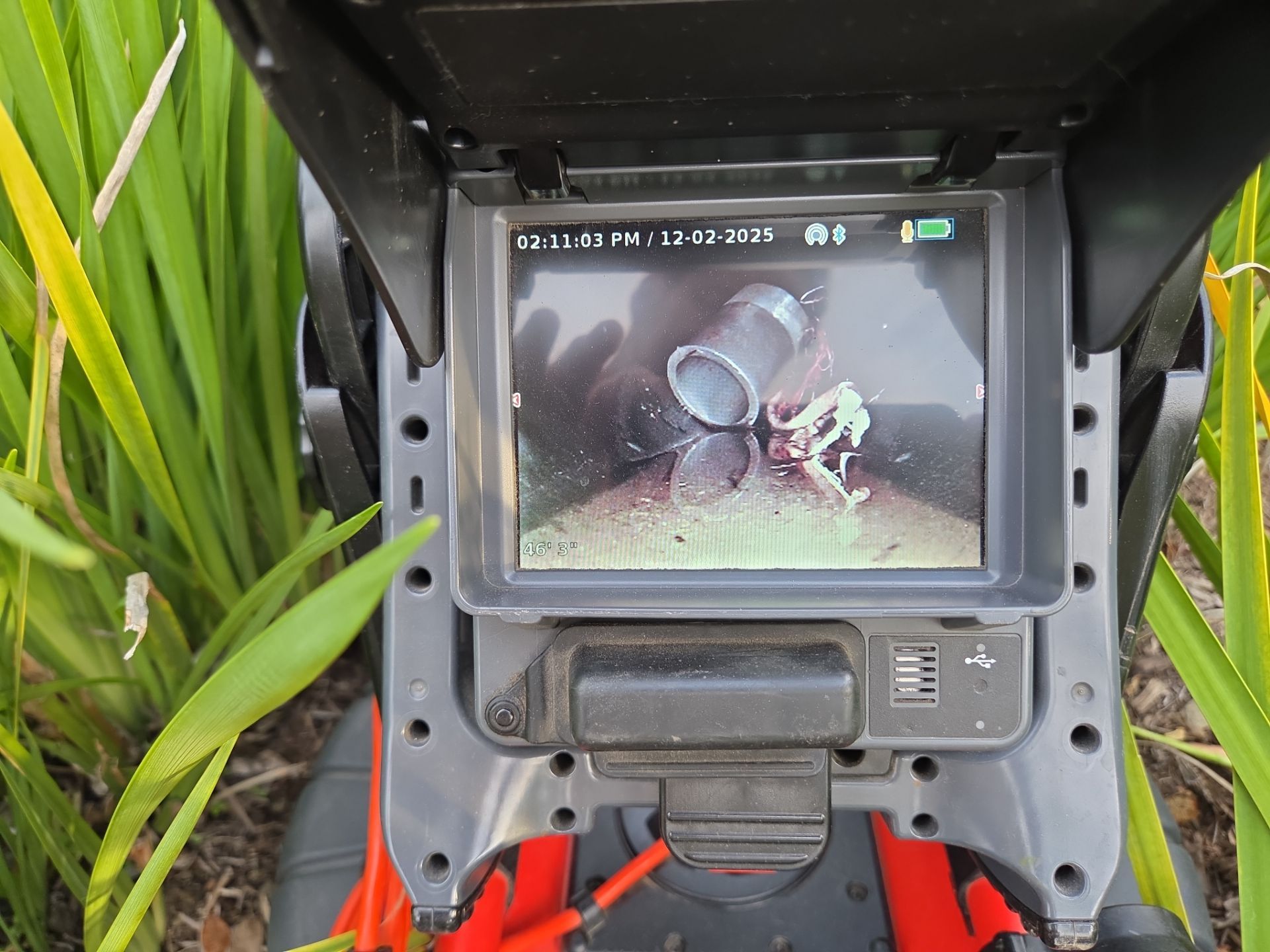 Area Drain Root Intrusion by Professional Plumbing Inc 