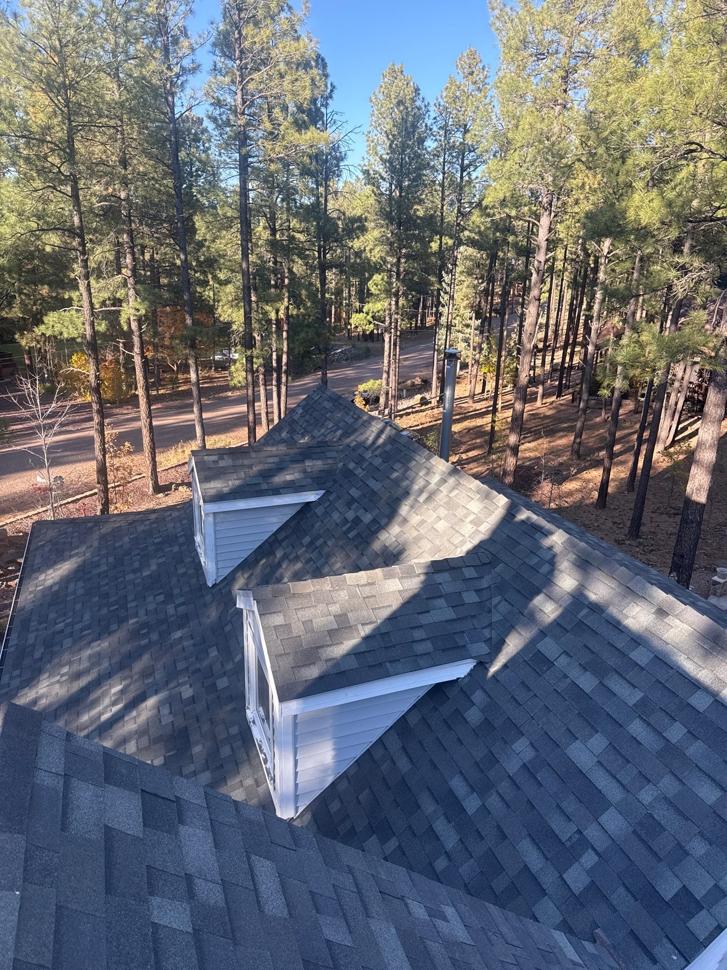 Storm Gray Project in Pinetop Country Club by Slade Roofing