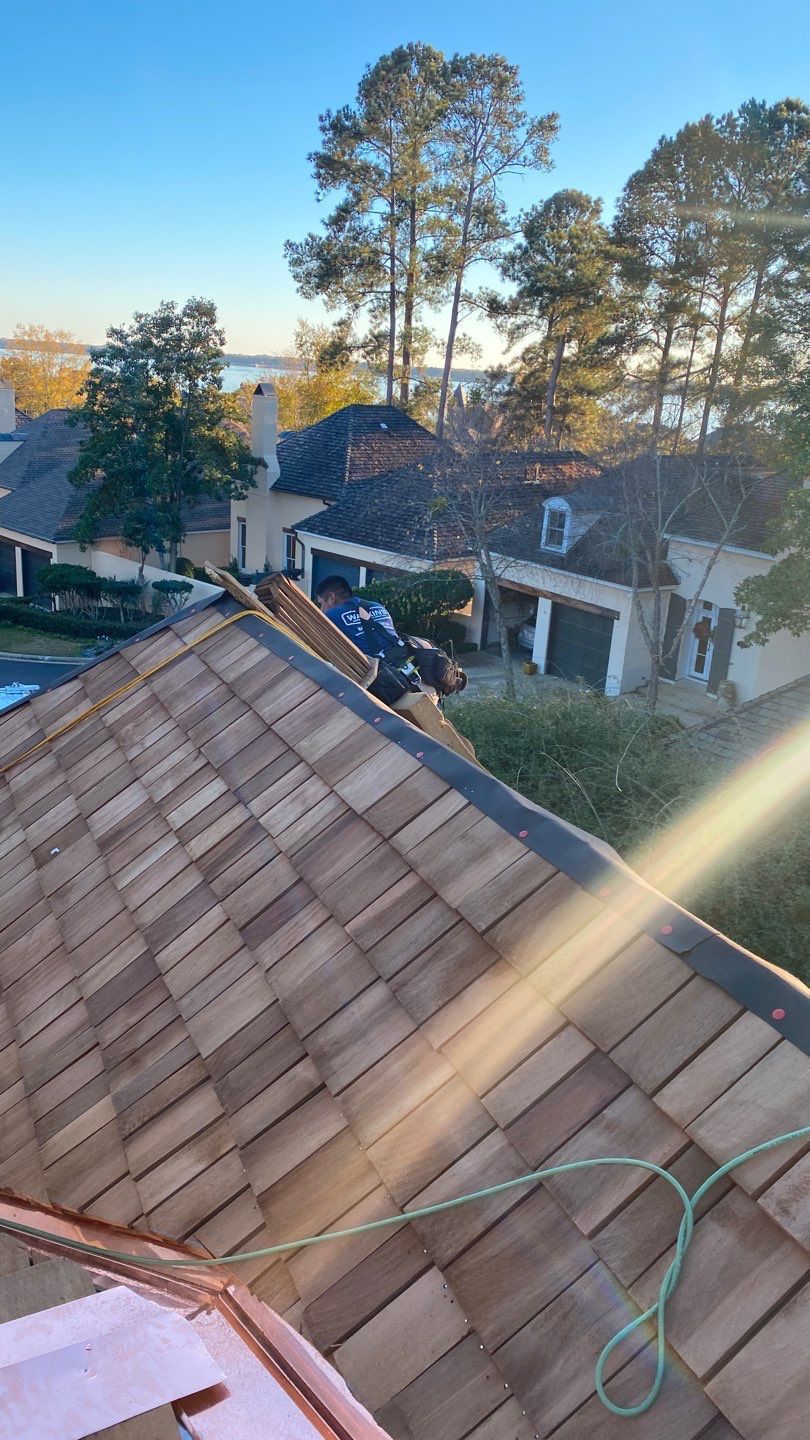 Residential Cedar Shake Roof Installation | Madison, MS by Watkins Construction & Roofing