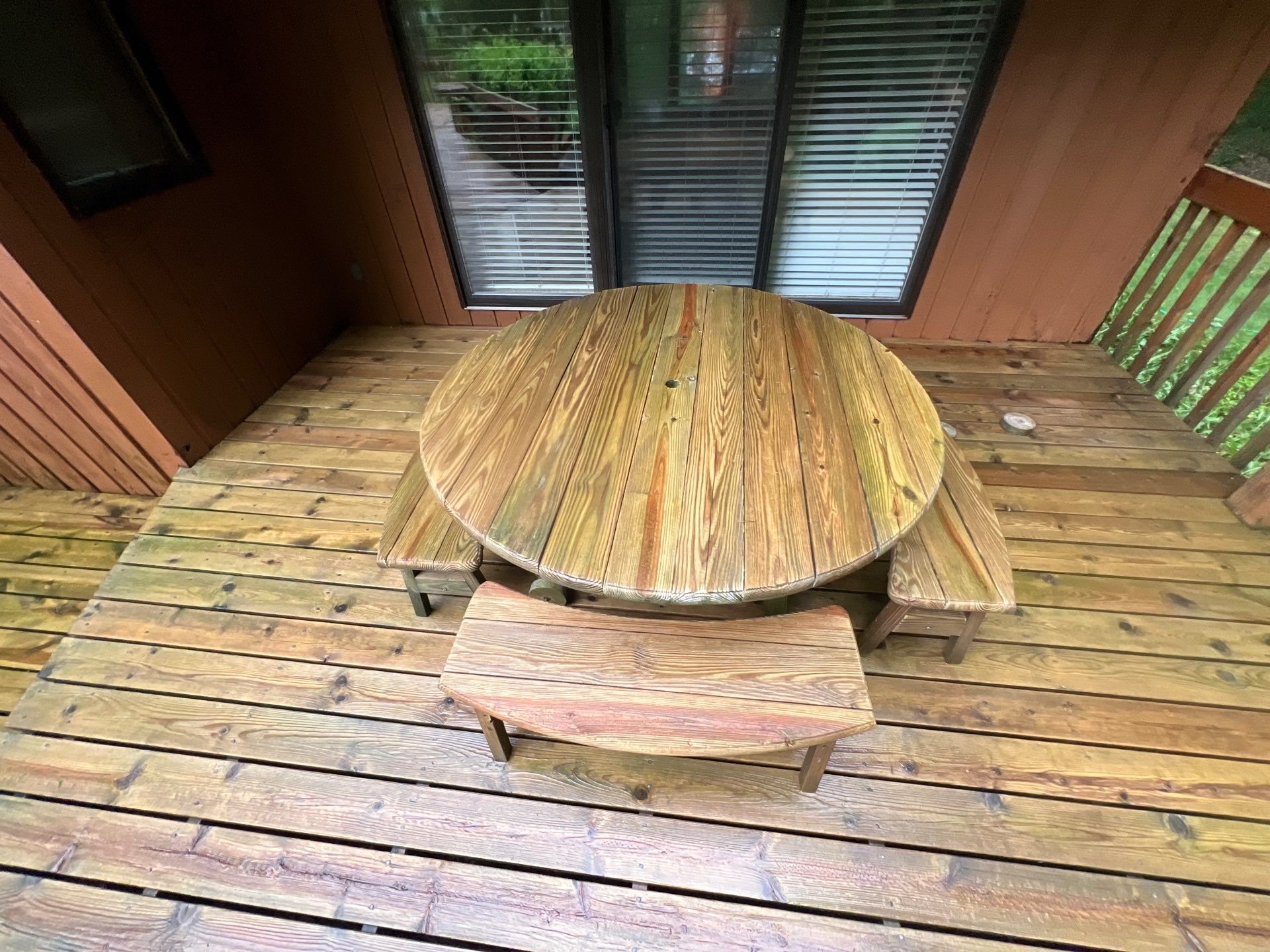 Deck, Patio, and Tennis Court Cleaning by Northern Power Washing LLC.