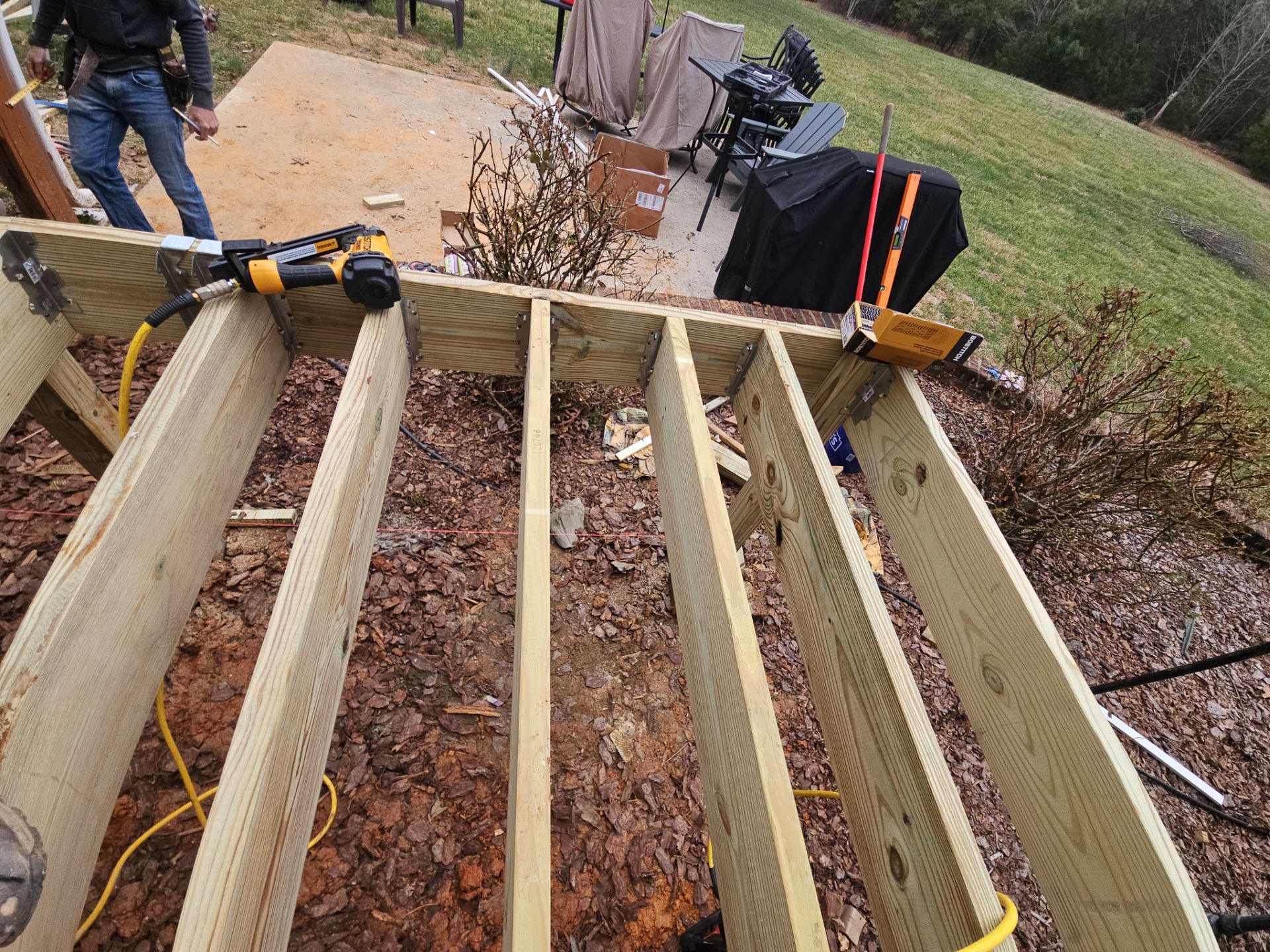 5 Day Deck RebBuild by A Step Above Handy LLC 