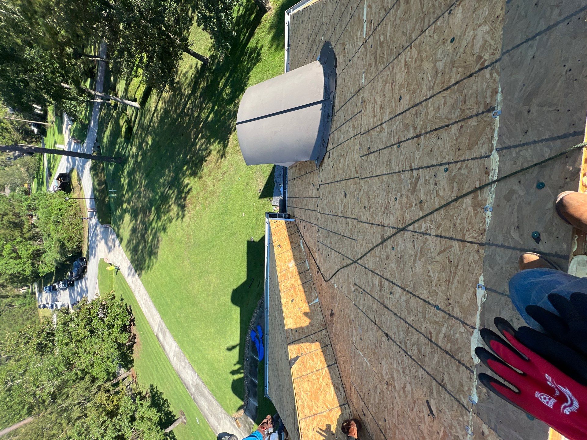 Residential Roofing Installation using Owen's Corning Duration (Lifetime) Shingles by Roof Repair Company