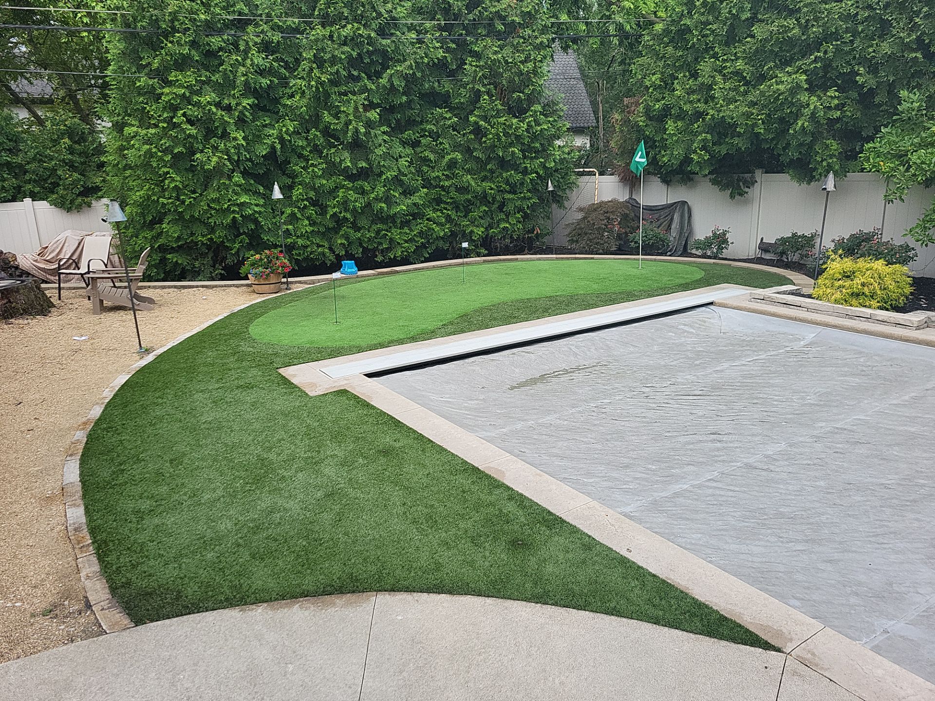 Residential Putting Green Maintenance in Columbus, OH by Southwest Greens Midwest