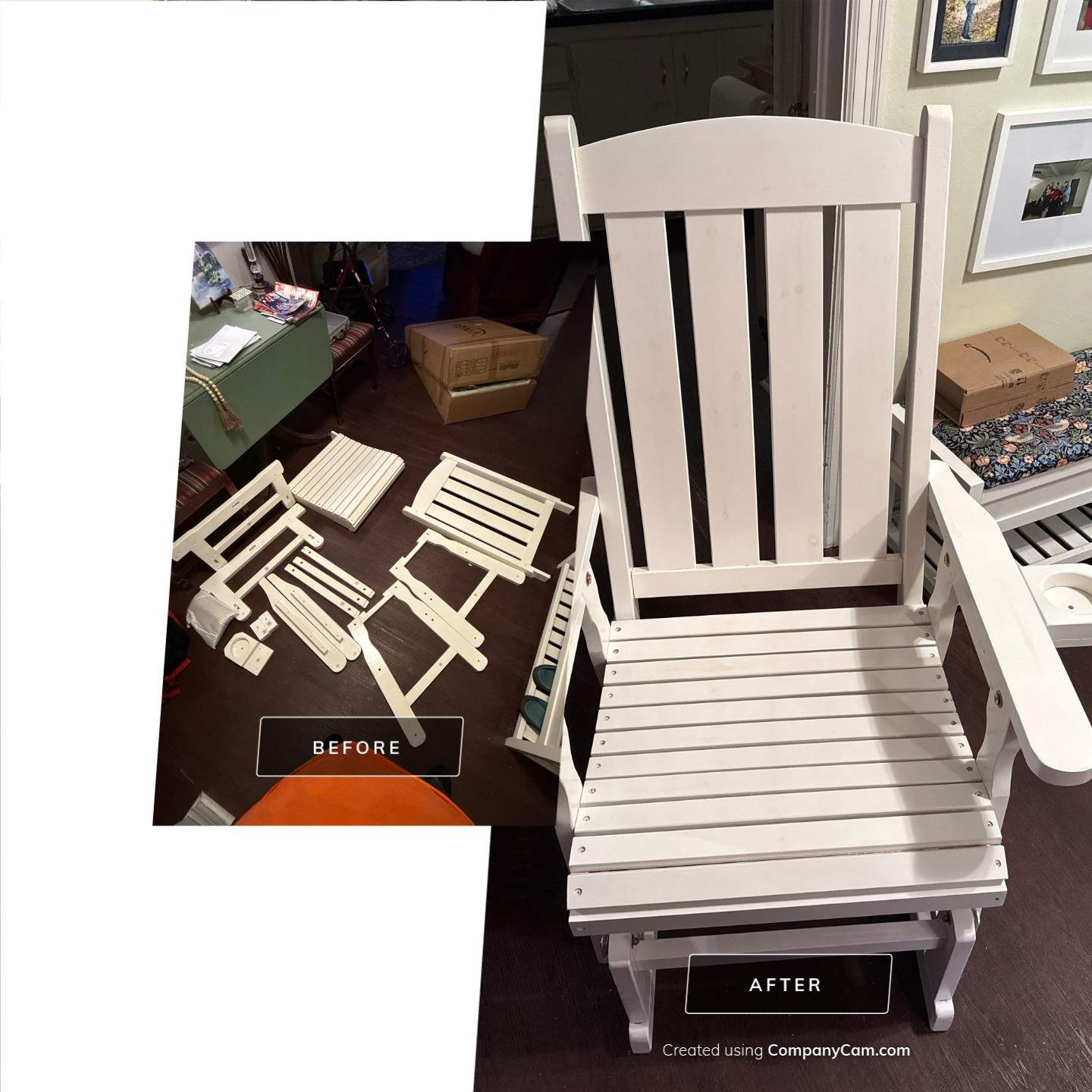 Before & After Transformations by Hangman Mounting & Installation 