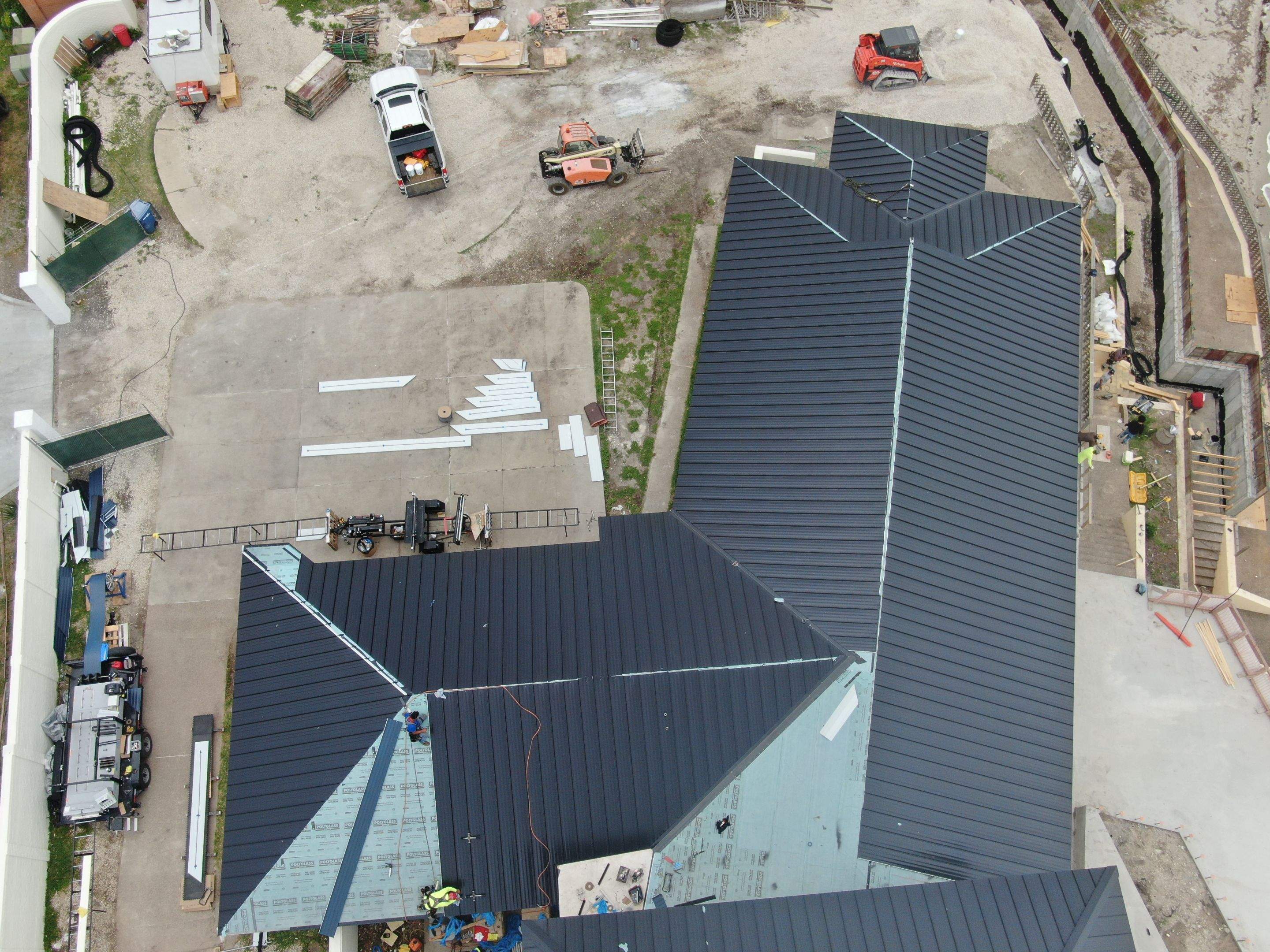 Megalodon Metal Roof on Corpus Bay by Bayfront Roofing and Construction