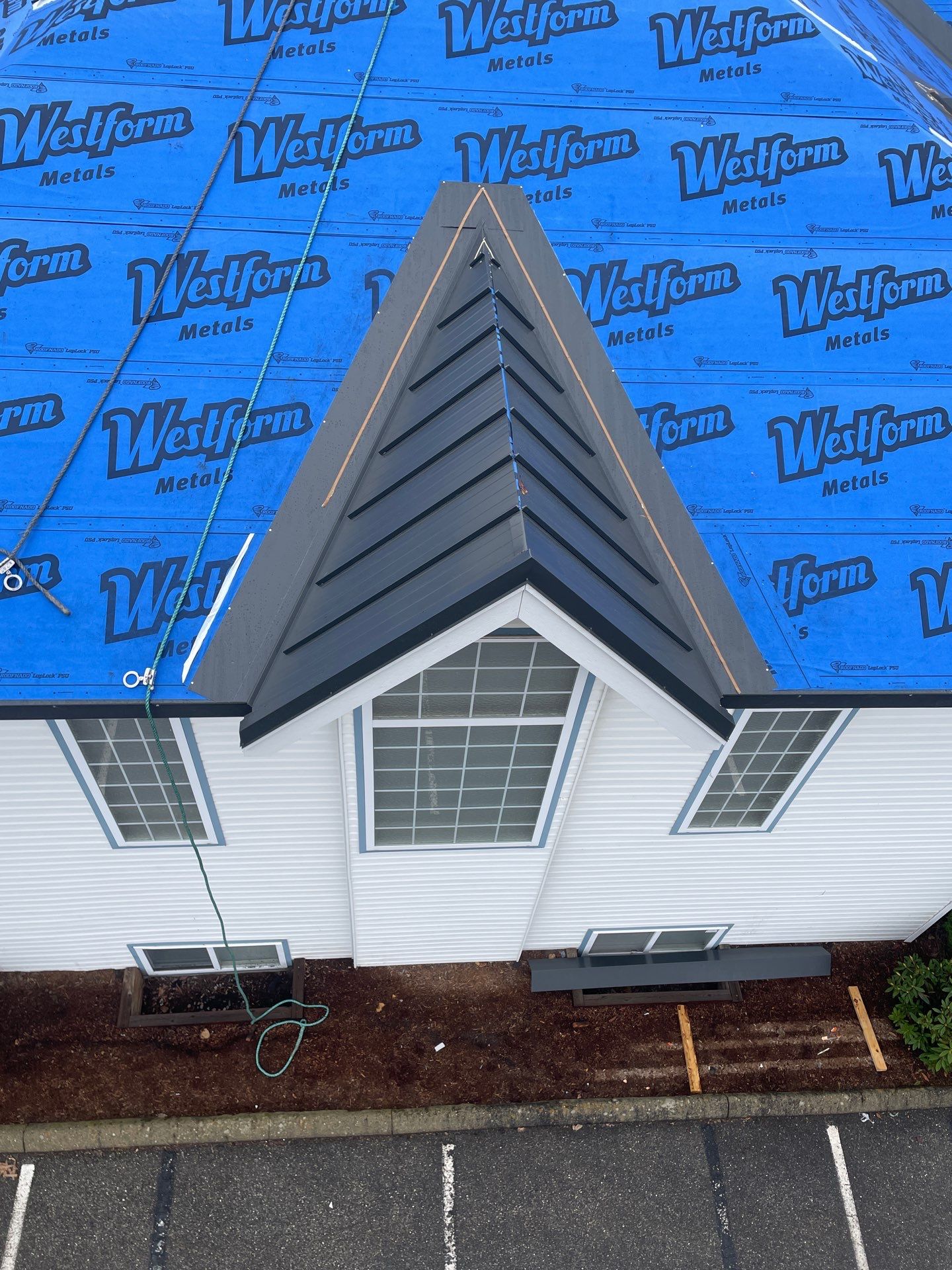 Commercial Shingle to Metal Conversion using Prolok 12 - 26g - Standard option by Top Notch Roofing Inc