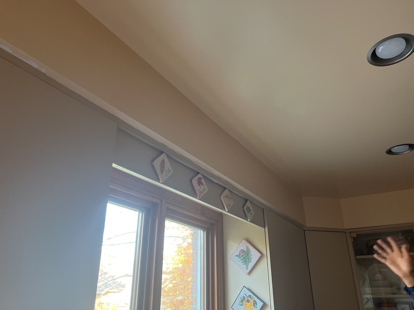 Step flashing repair on roof to wall by Pro Home Services Inc