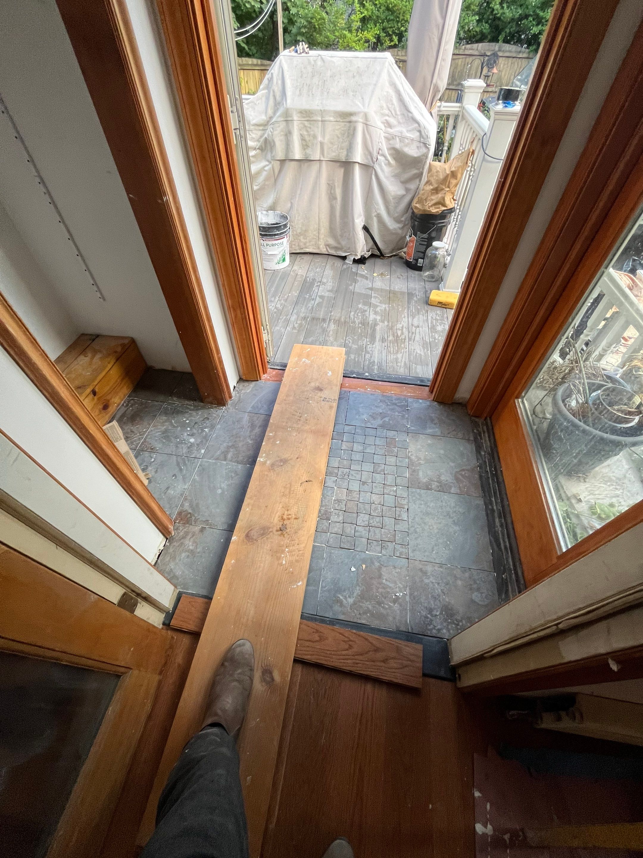 Kitchen Remodel using St. Martin Cabinetry by Custom Design Carpentry Inc