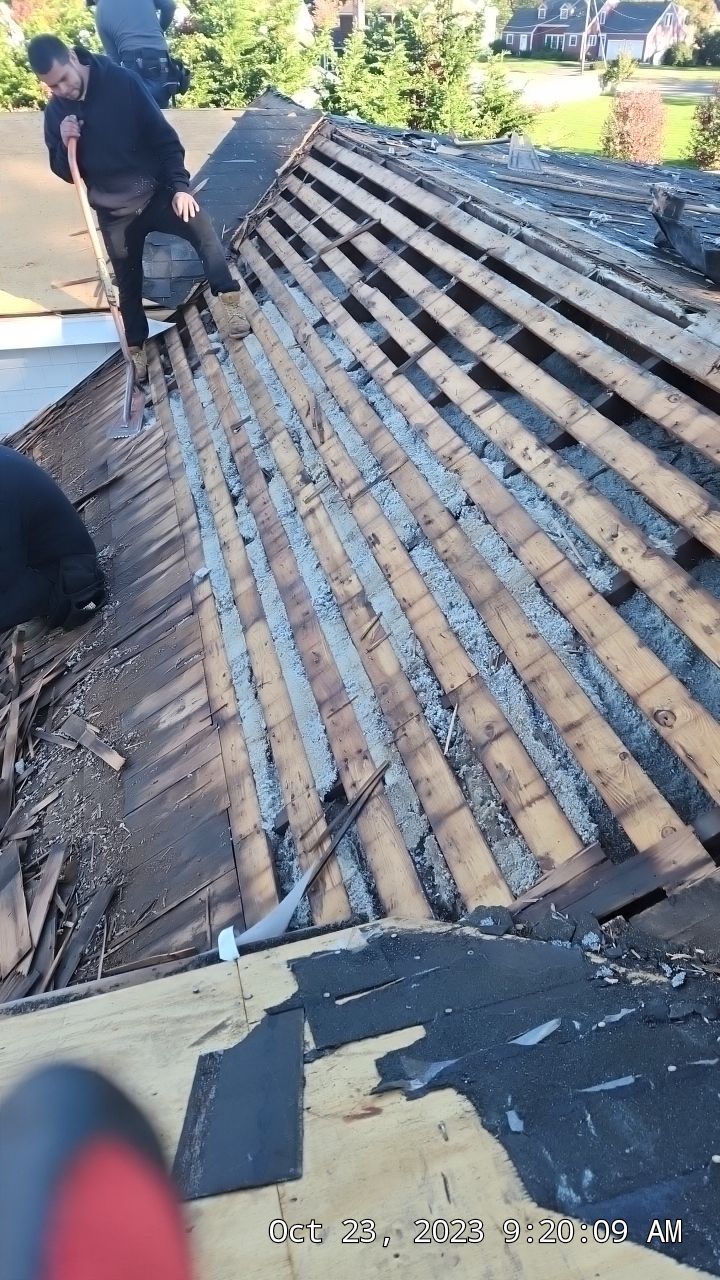 Residential Roofing Installation using Owens Corning Duration Onyx Black by A Plus Exterior