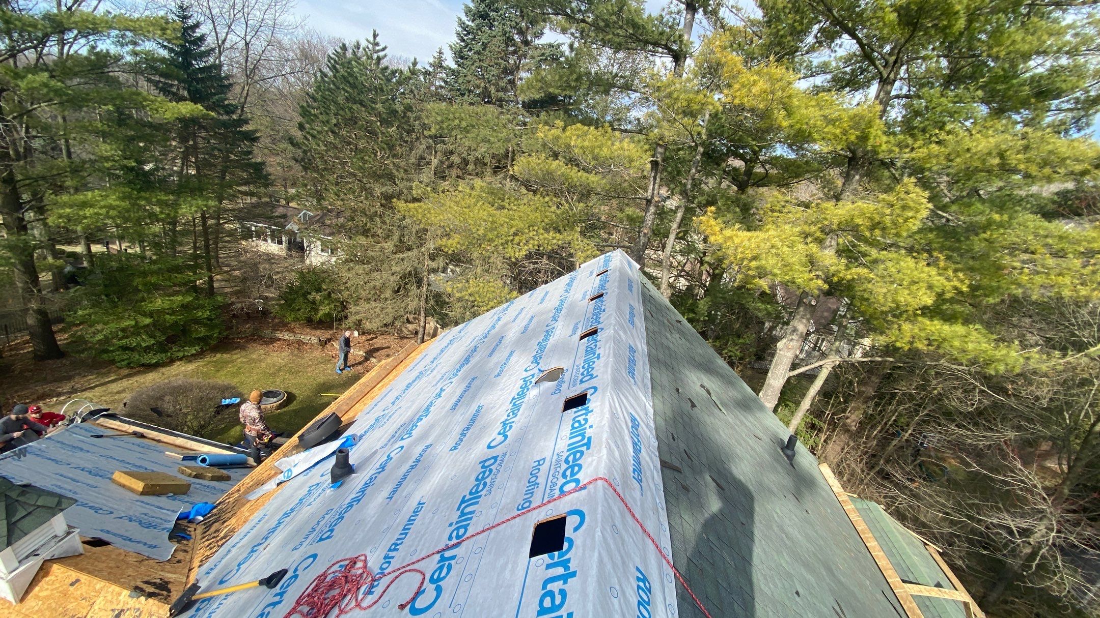 Roof Replacement using CertainTeed Landmark by 180 Contractors