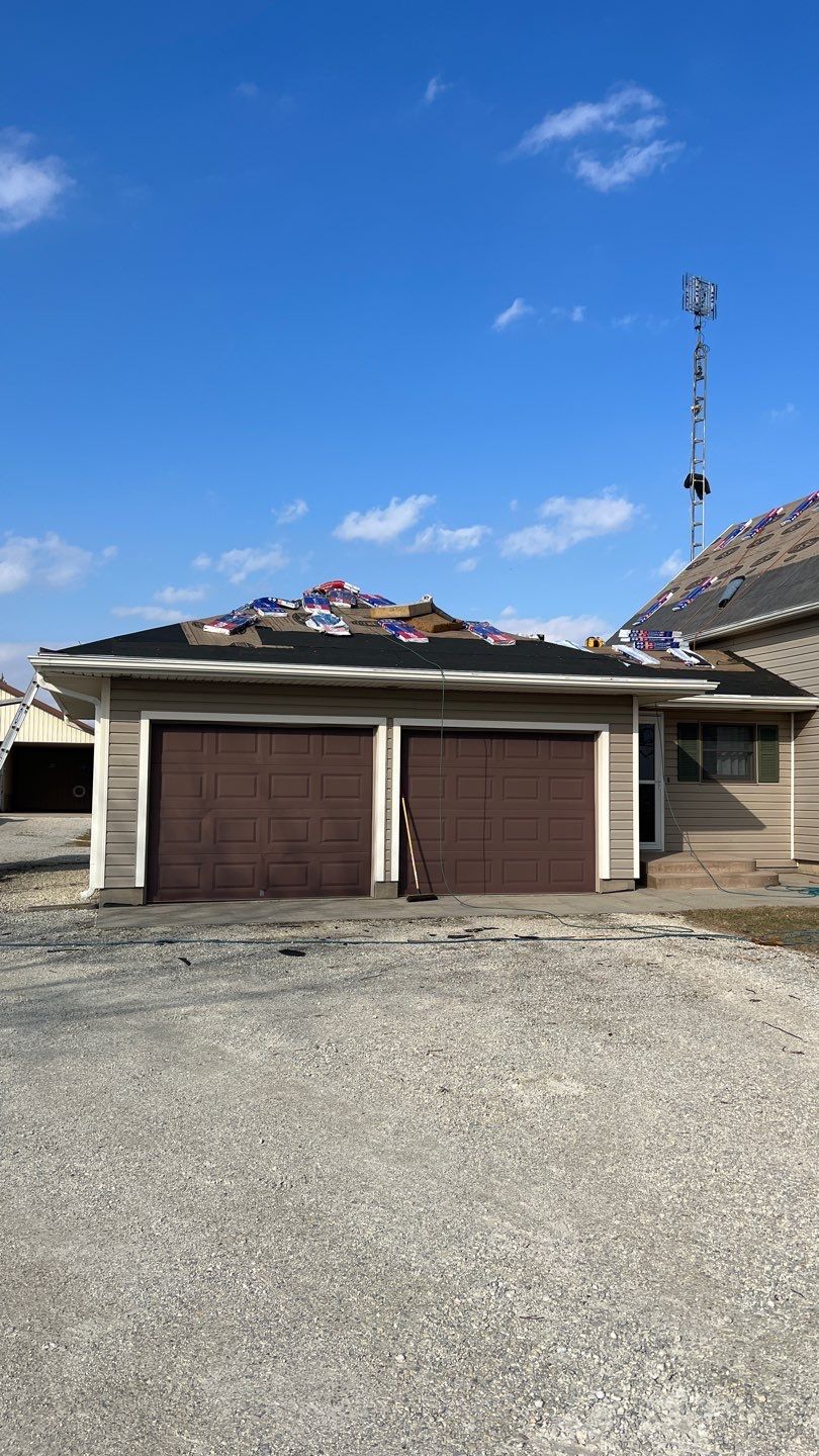 Residential Roofing Installation using GAF Timberline HDZ Charcoal by Nitro Roofing and Construction