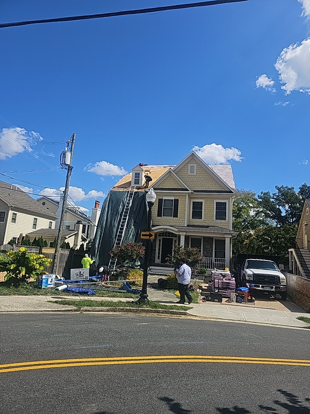 Residential Roofing Installation using Shingles  by Real1Construction