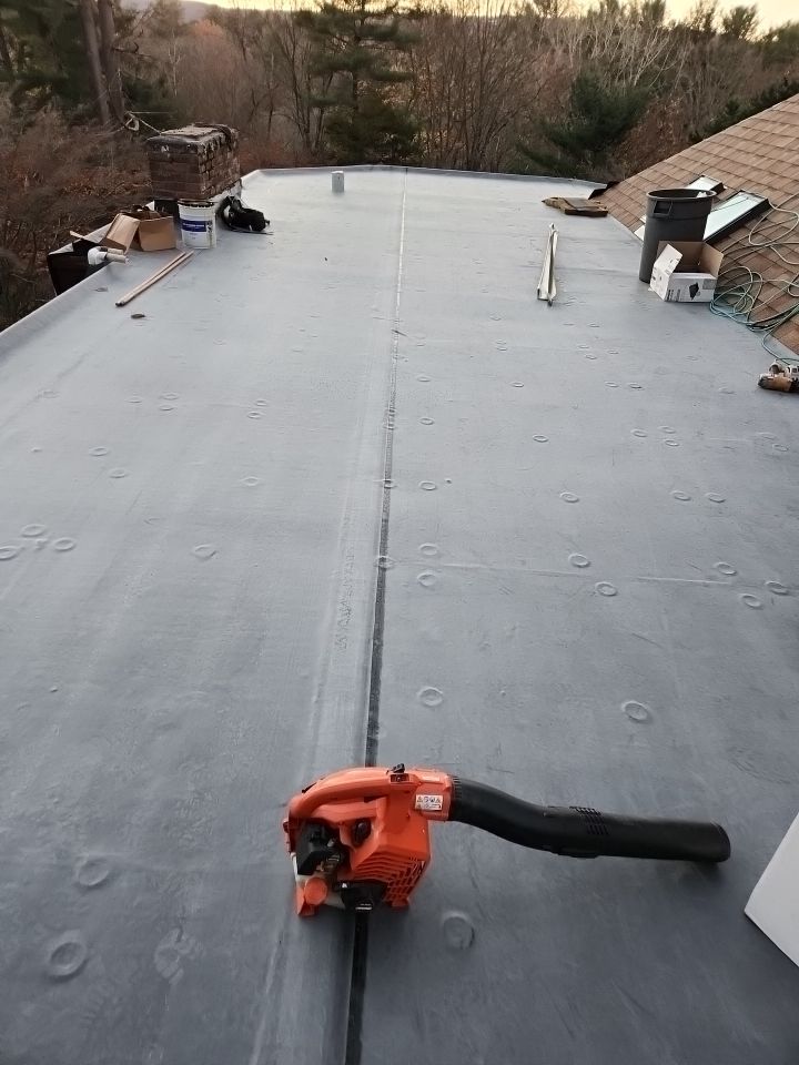 Residential Roofing Installation using Owens Corning TruDefinition Desert Tan by A Plus Exterior