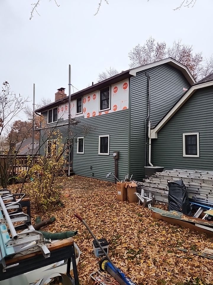 Siding Installation using Spruce Exterior Portfolio Vinyl Siding by EEC Windows, Siding & Roofing