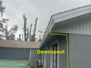 Charcoal Grey Gutters in Fort Myers FL by Gutter Professors