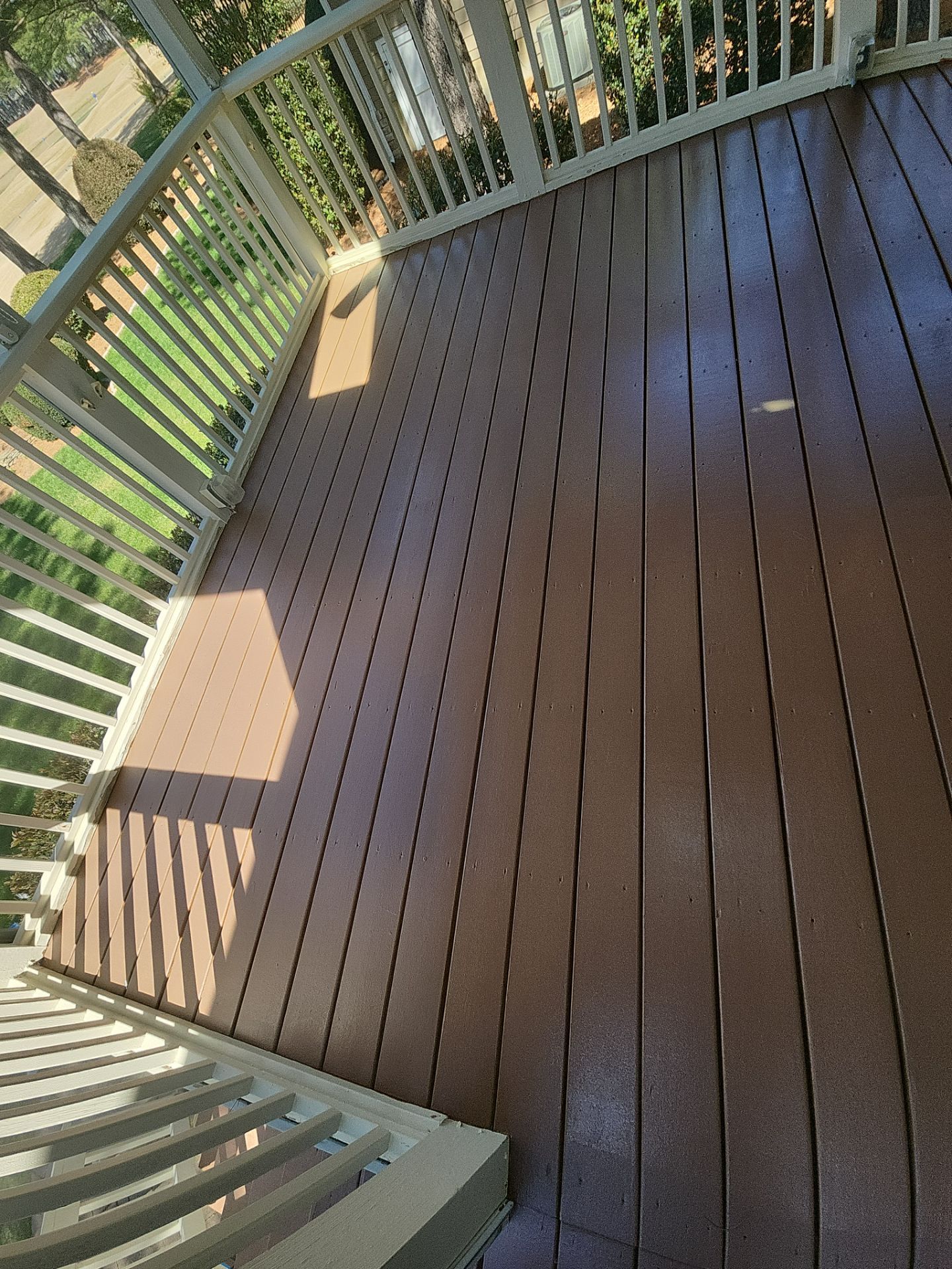 Deck using AcryFin by DuraSeal