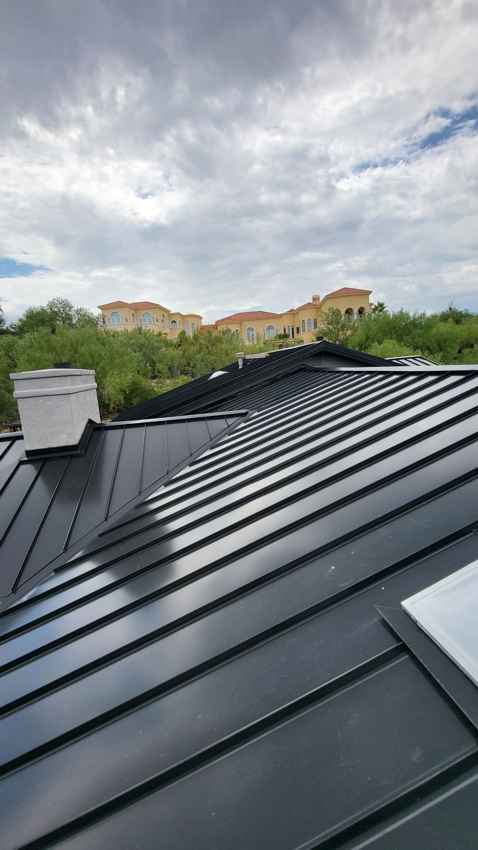 Black Standing Seam by Reimagine Roofing