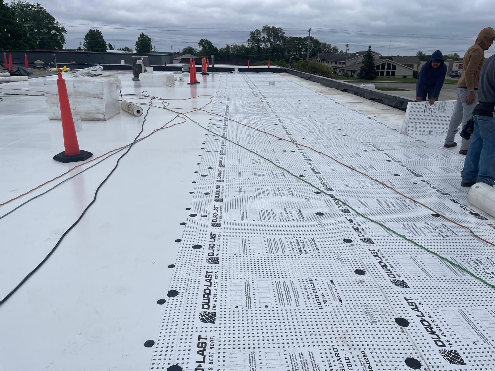 Iowa Select Farms- Commercial PVC Roof Installation by Grell Roofing, LLC