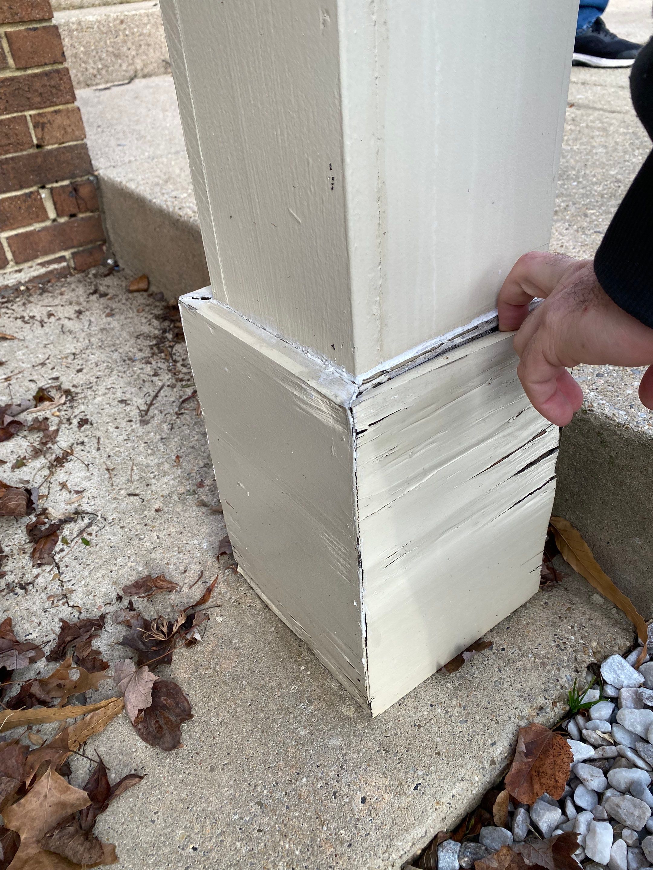 New Bilco doors to basement & new front porch posts by The Smet Companies, LLC