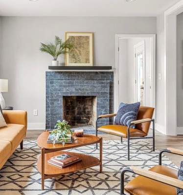 Slate Fireplace