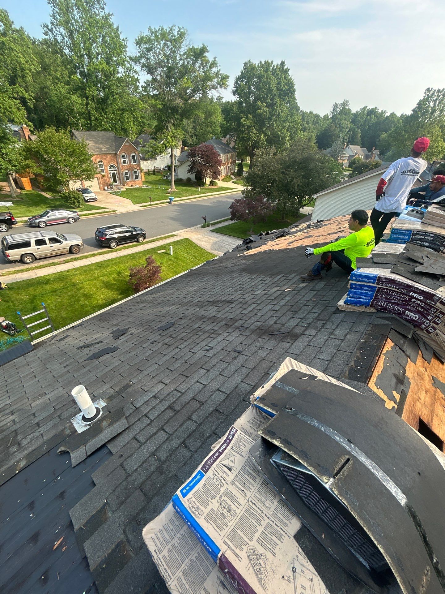 Burke: Residential Roof Replacement with CertainTeed Landmark PRO in Max Def Cobblestone Gray by RM Banning, Inc.