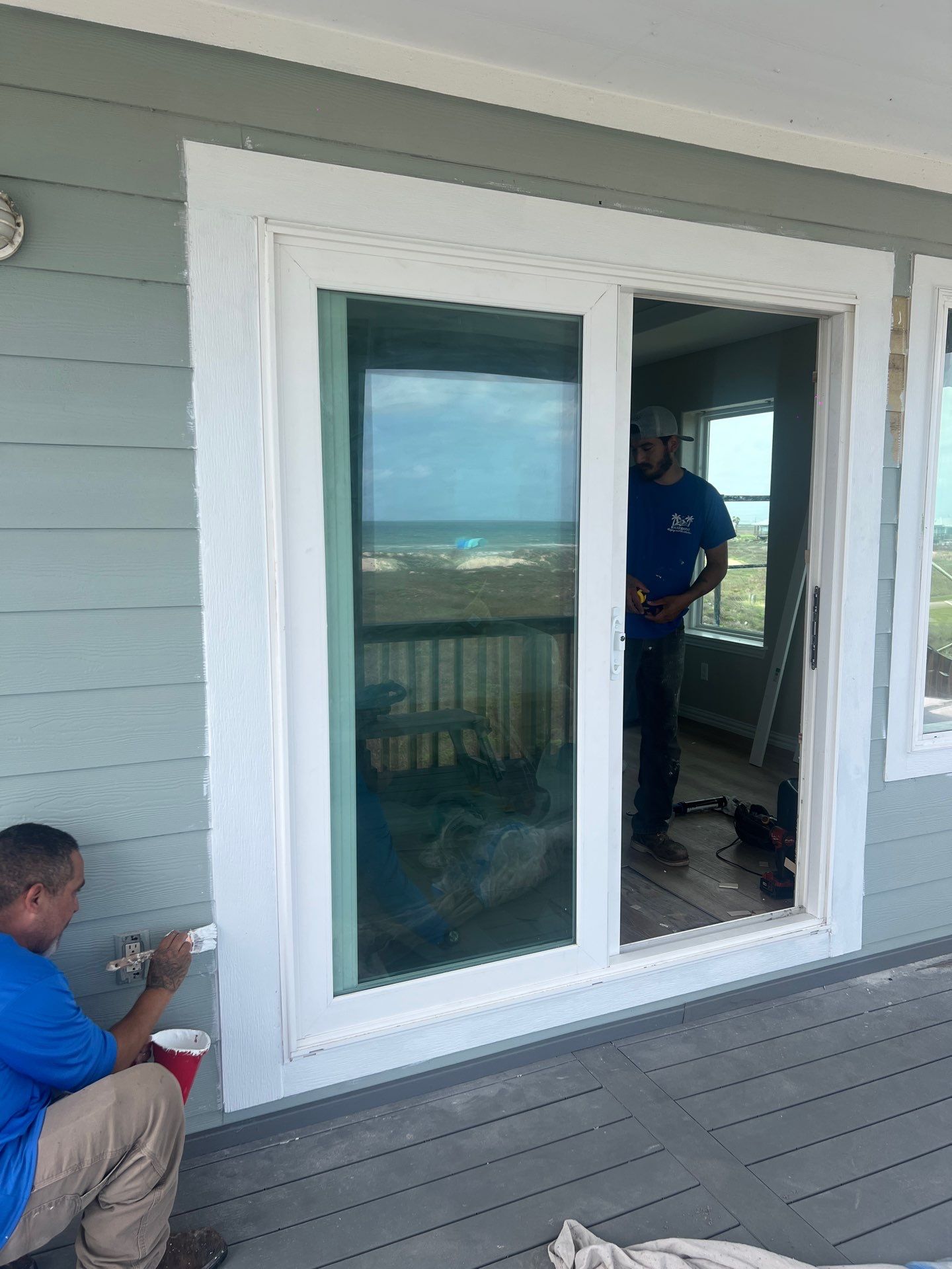 Port A Beachfront Multilevel Deck by Bayfront Roofing and Construction