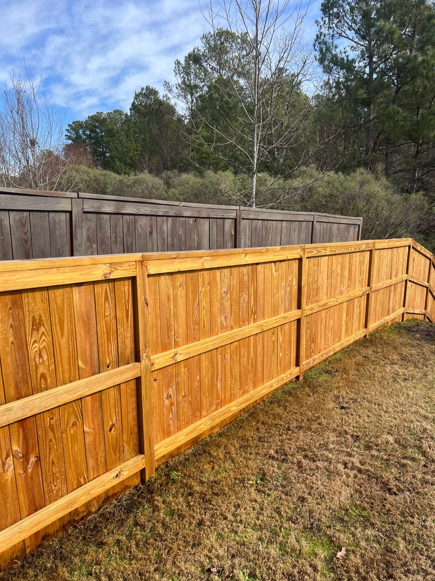 Fence using Wood Sealant by DuraSeal