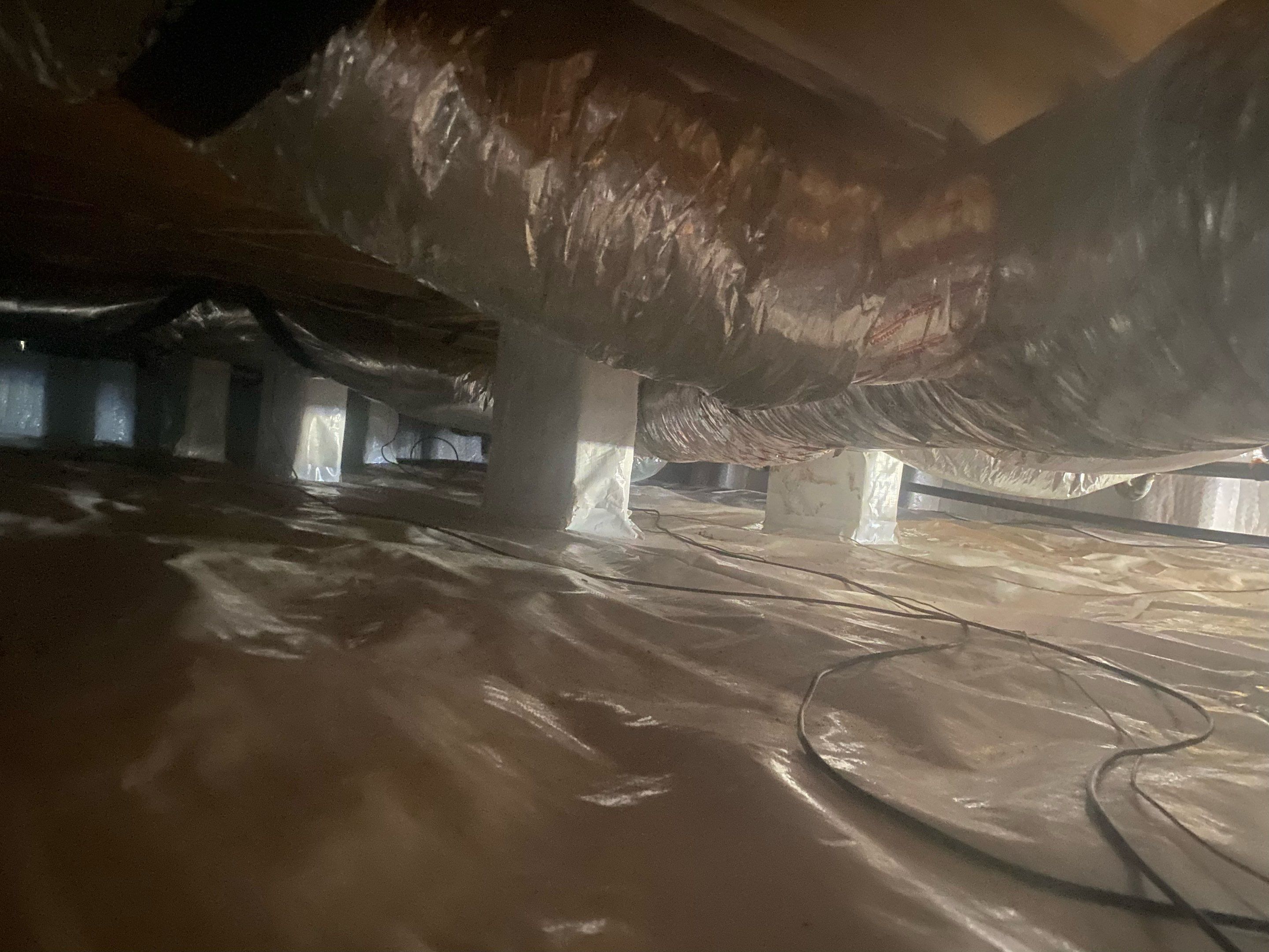 Impact Choice Encapsulation using YCS Pro Cleaner by Impact Crawlspace