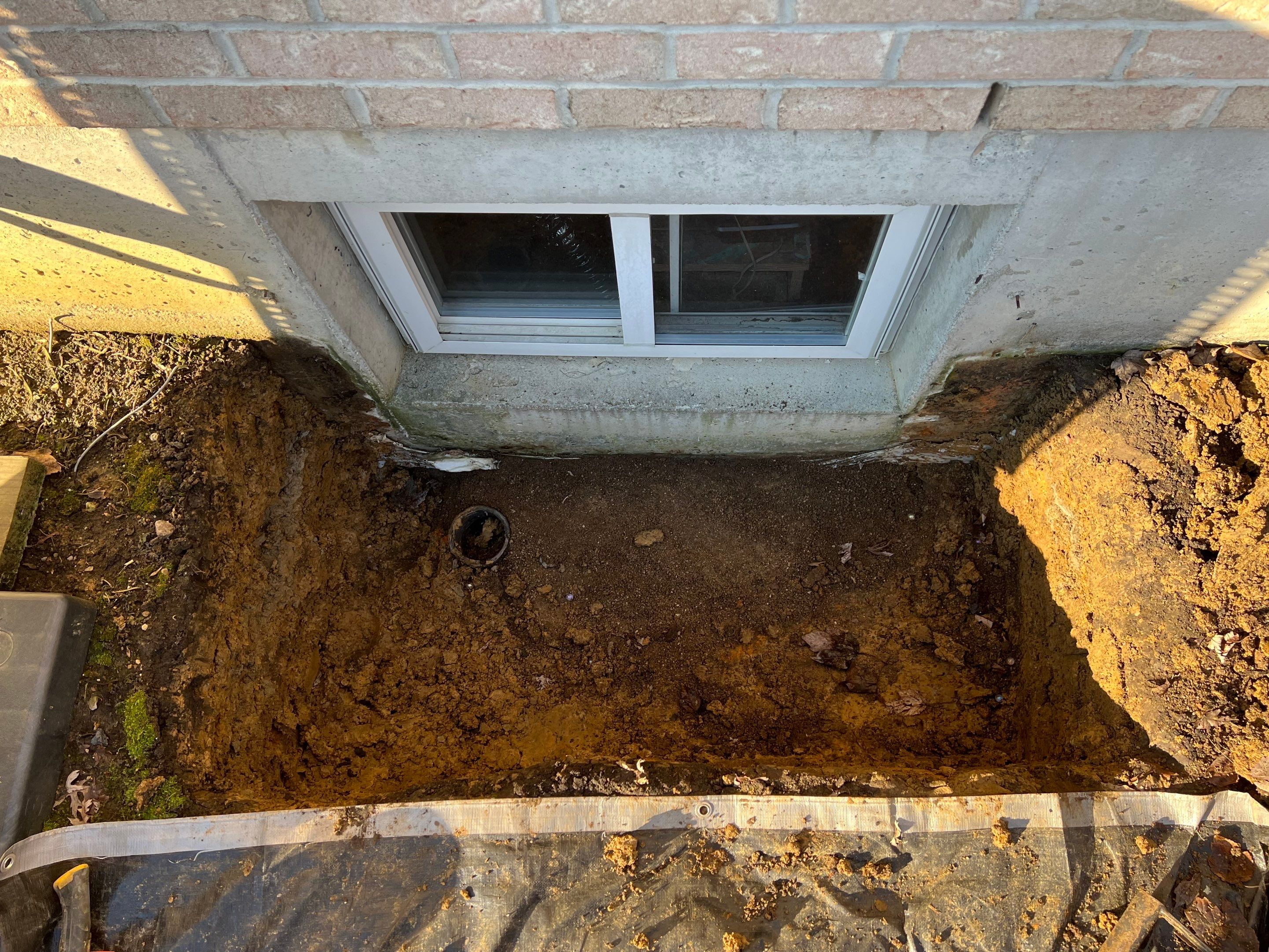 Window Well Replacement, Wall Repair, Grading by Reisenberg’s Lawn & Landscape, LLC