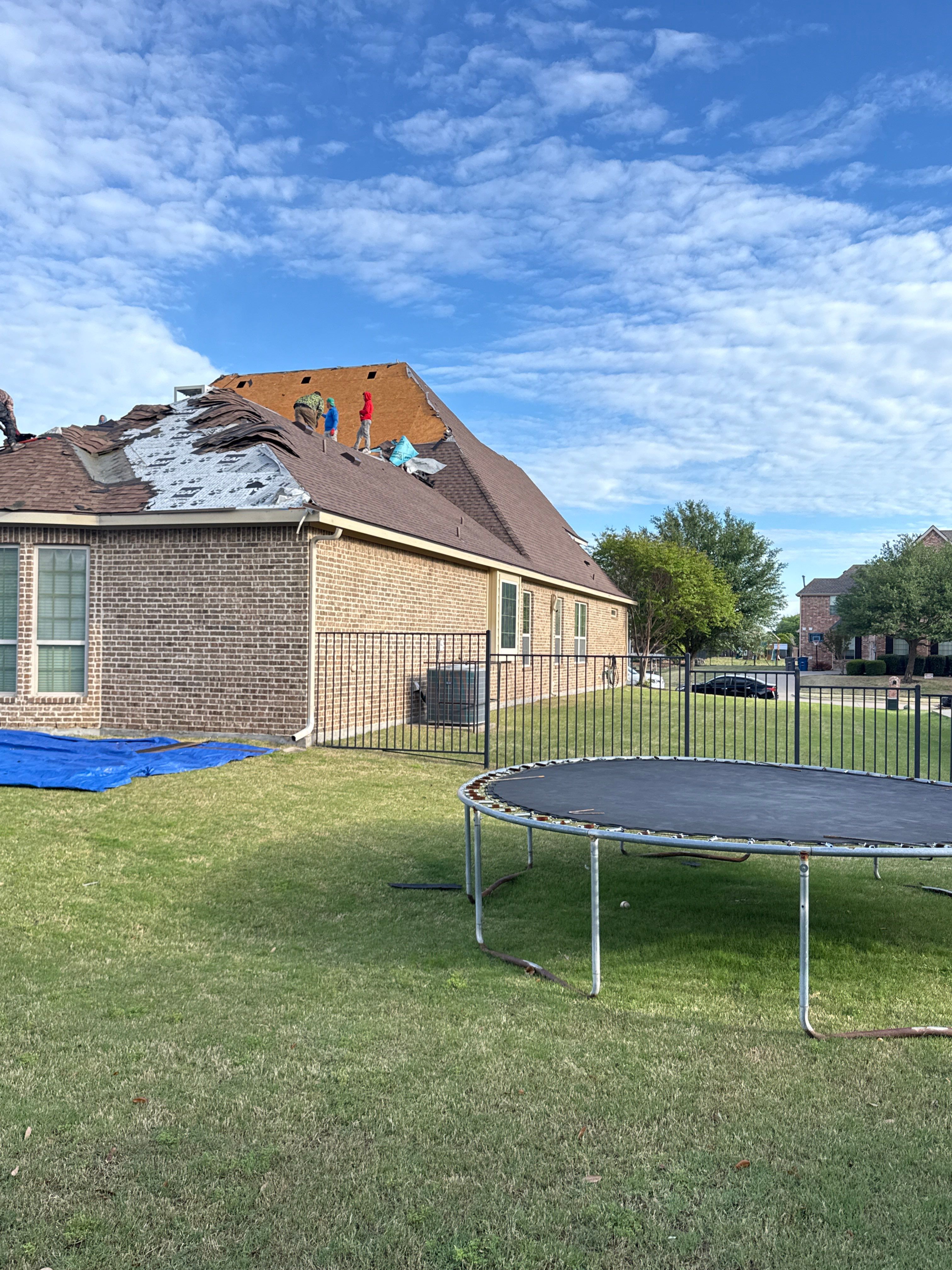 Residential Roof Replacement, and Full Exterior Restoration Wylie, Texas by Springtree Restoration 